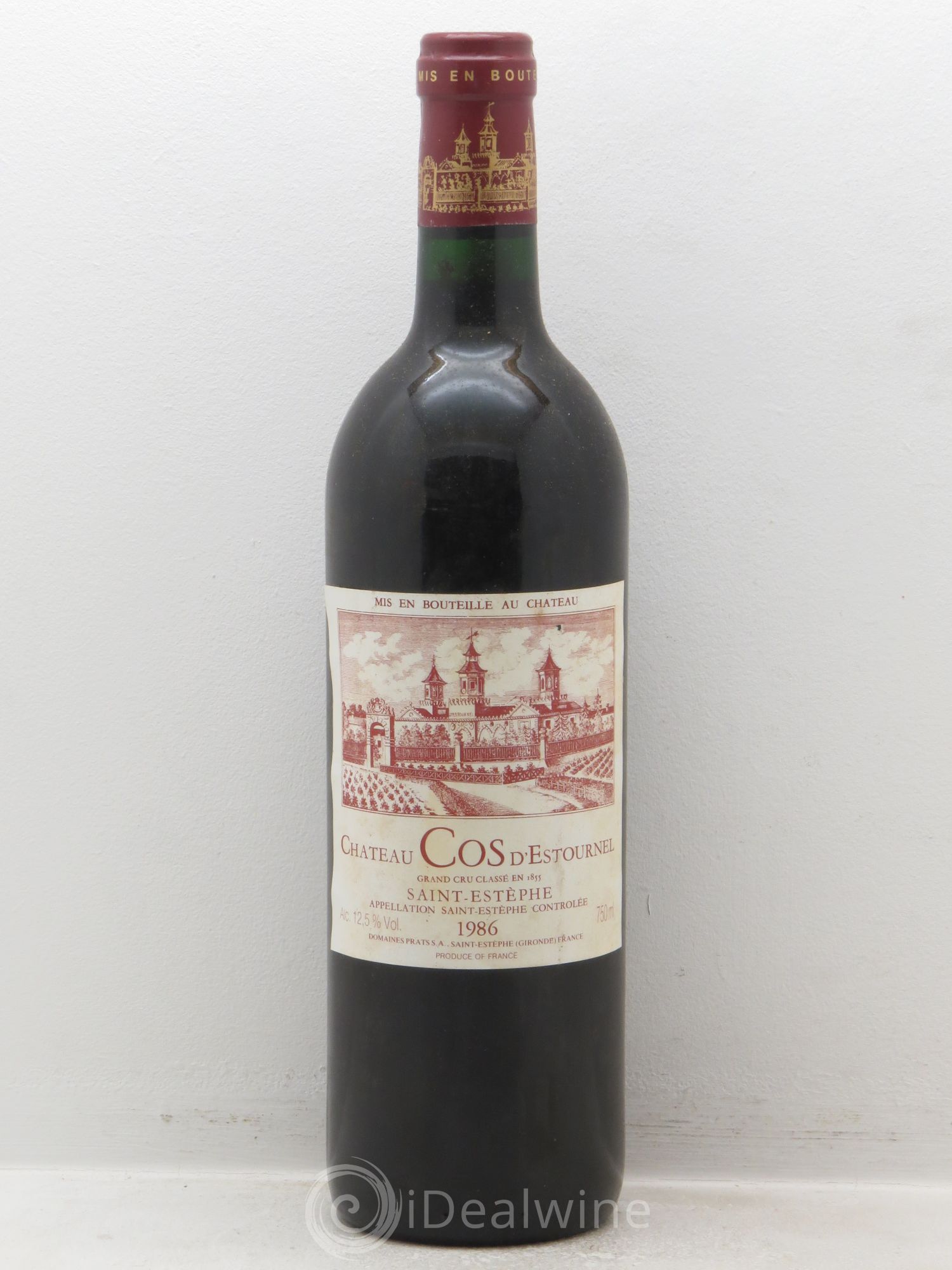 Cos d'Estournel 2ème Grand Cru Classé 1986 - Lot de 1 bouteille - 0