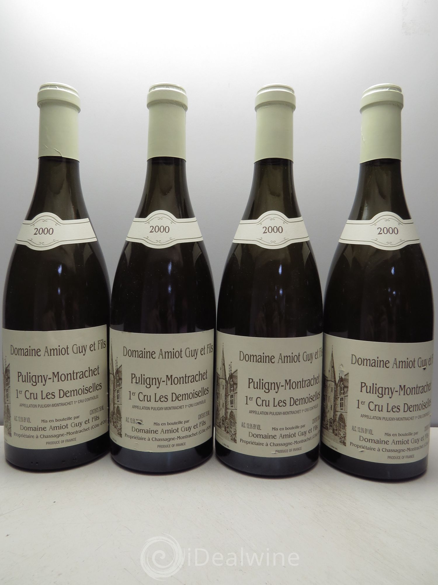 Puligny-Montrachet 1er Cru Guy Amiot 2000 - Posten von 4 Flaschen - 0