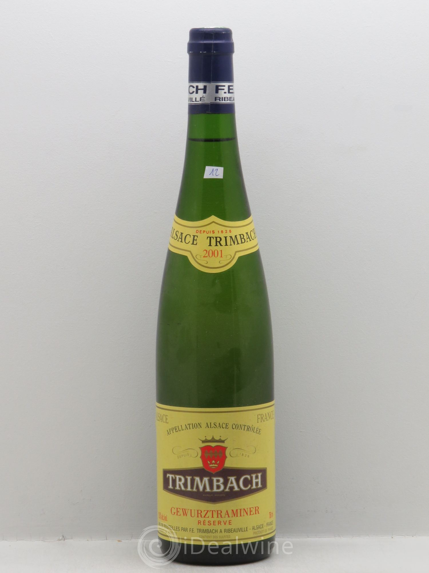 Alsace Gewurztraminer Réserve Personnelle Trimbach (Domaine) (sans prix de réserve - no reserve) 2001 - Posten von 1 Flasche - 0