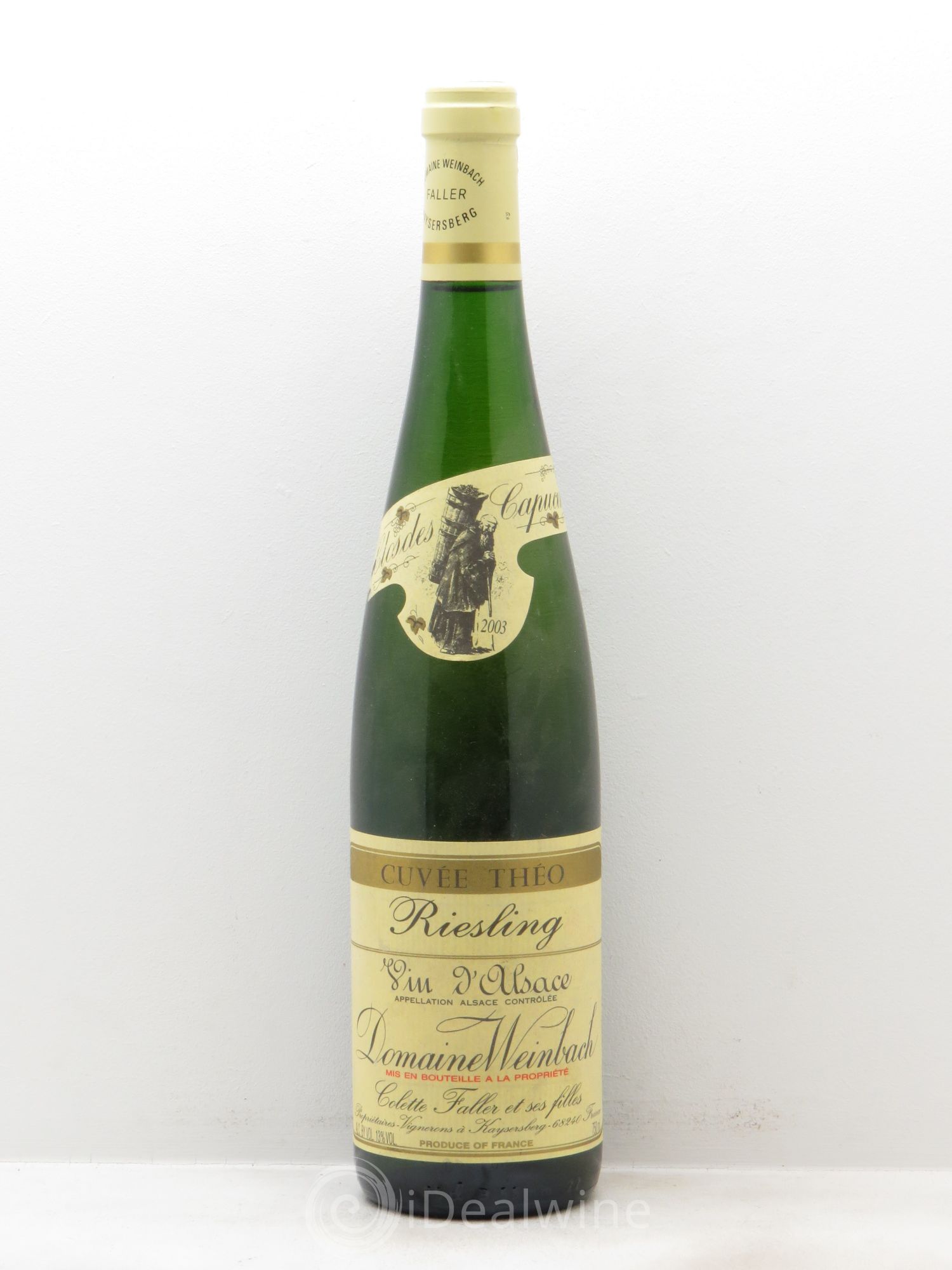 Riesling Faller Cuvée Théo (sans prix de réserve - no reserve) 2003 - Posten von 1 Flasche - 0