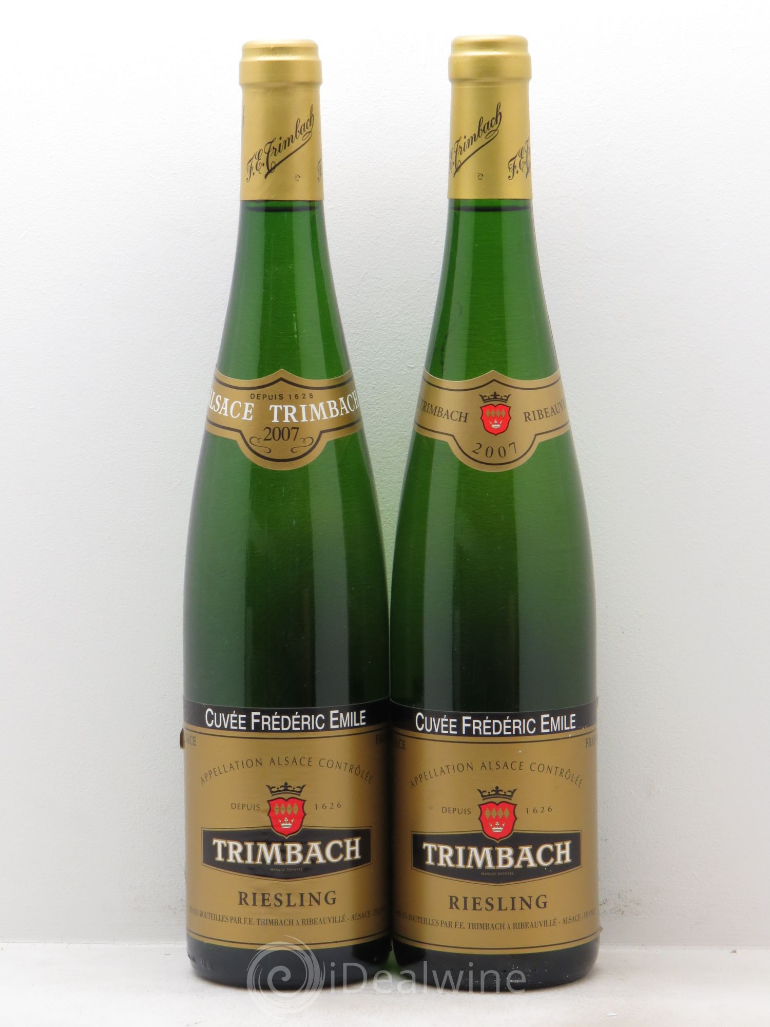 Alsace Riesling Cuvée Frédéric Emile Trimbach (Domaine) (sans prix de réserve - no reserve) 2007 - Posten von 2 Flaschen - 0