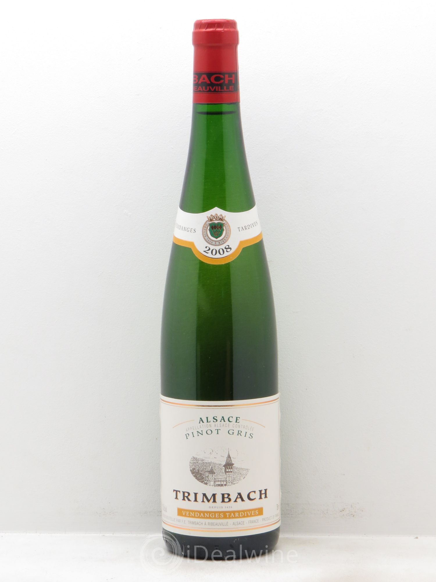 Pinot Gris (Tokay) Vendanges Tardives Trimbach (sans prix de réserve - no reserve) 2008 - Posten von 1 Flasche - 0