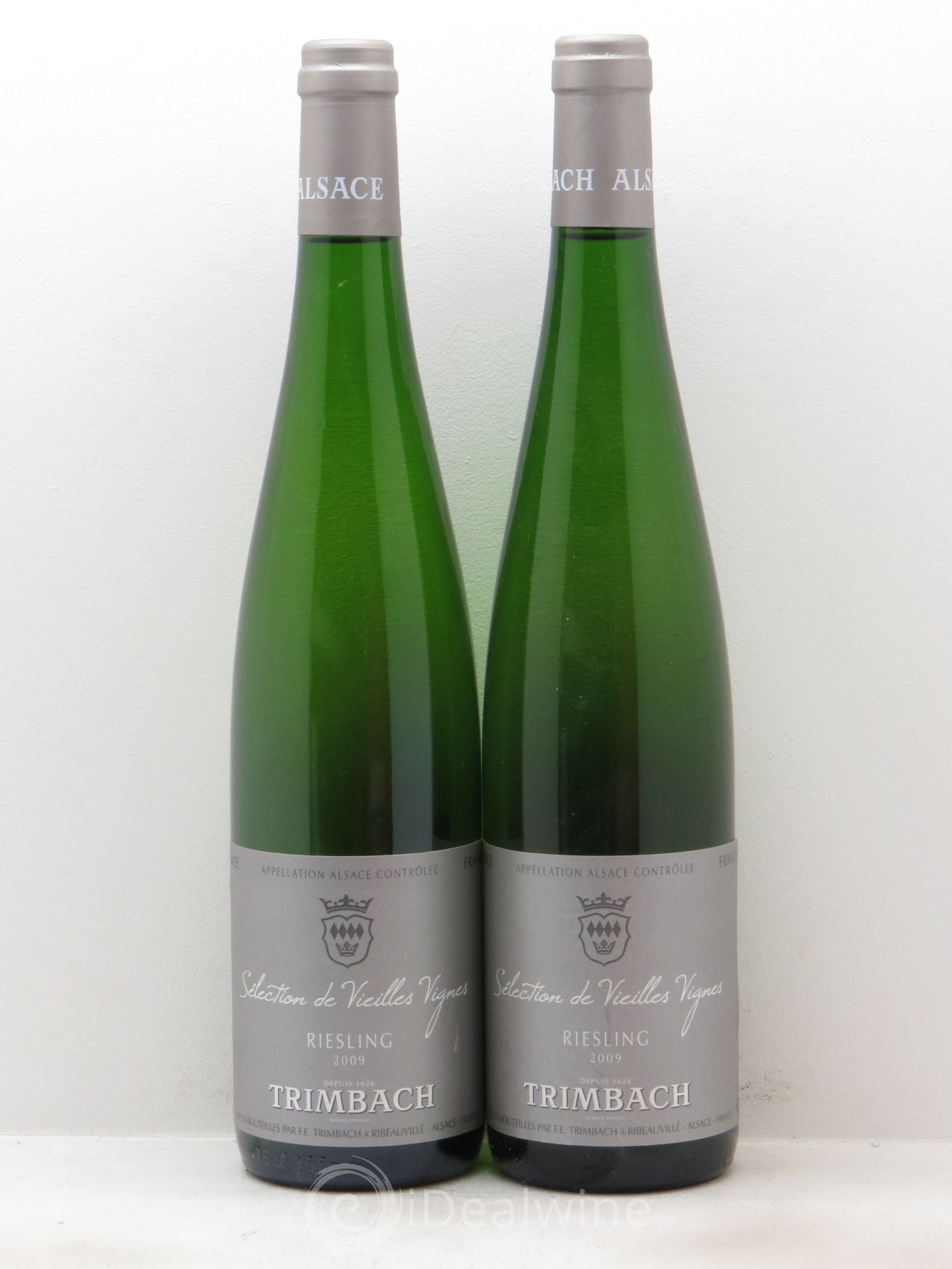 Alsace Riesling Trimbach (Domaine) Vieilles Vignes (sans prix de réserve - no reserve) 2009 - Posten von 2 Flaschen - 0