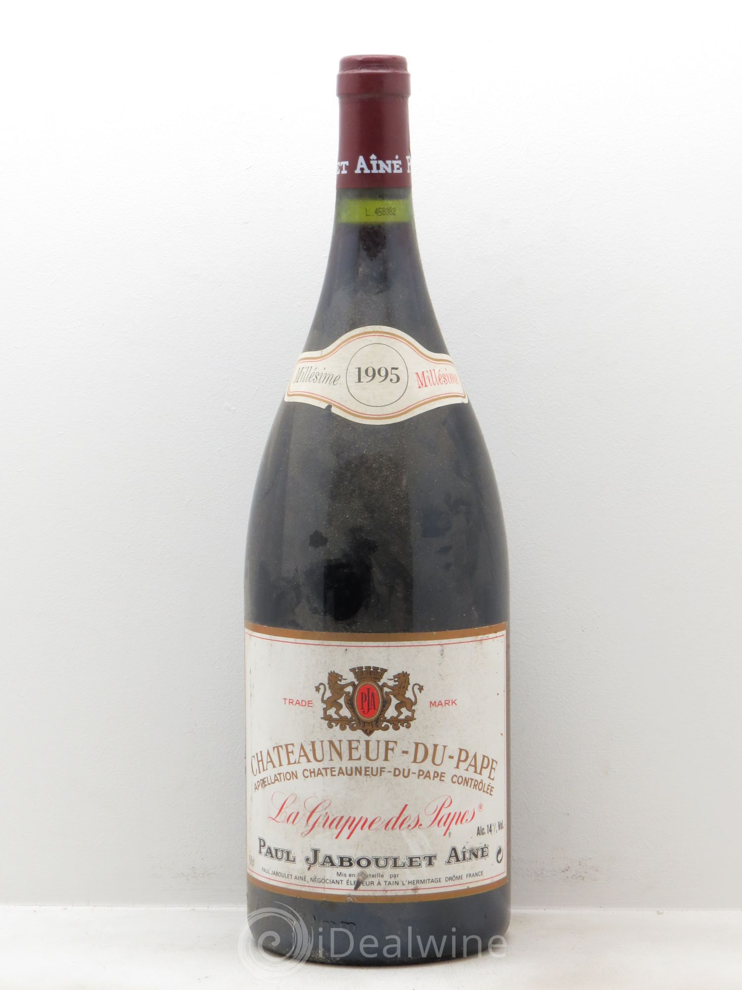 Châteauneuf-du-Pape la Grappe des Papes Jaboulet (sans prix de réserve - no reserve) 1995 - Posten von 1 Magnum - 0