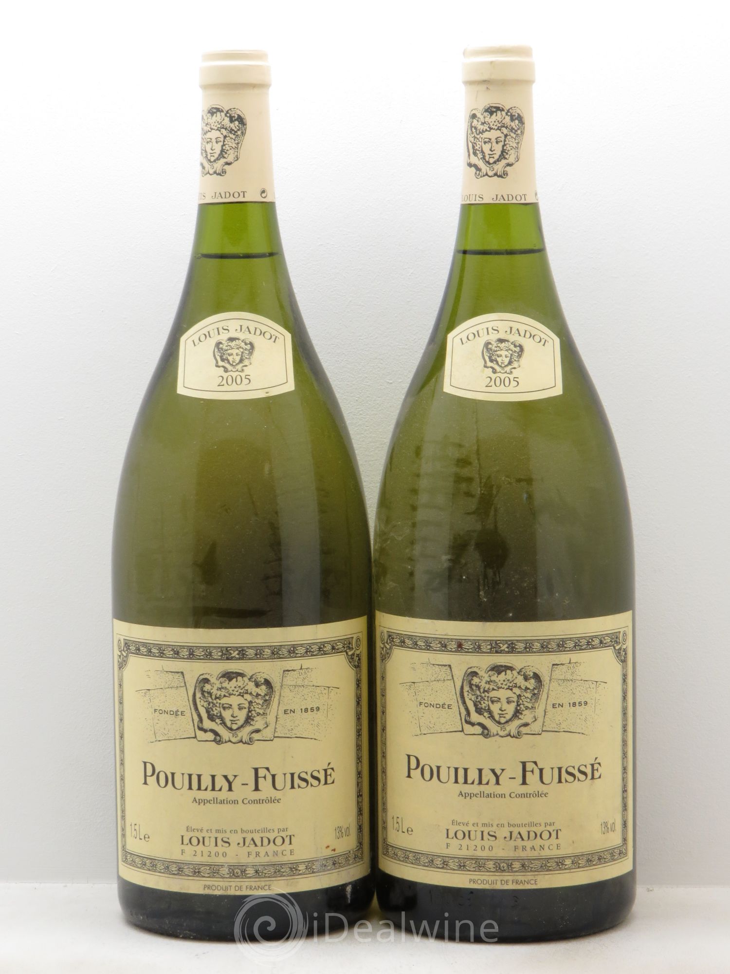 Pouilly-Fuissé Louis Jadot (sans prix de réserve - no reserve) 2005 - Posten von 2 Magnum - 0