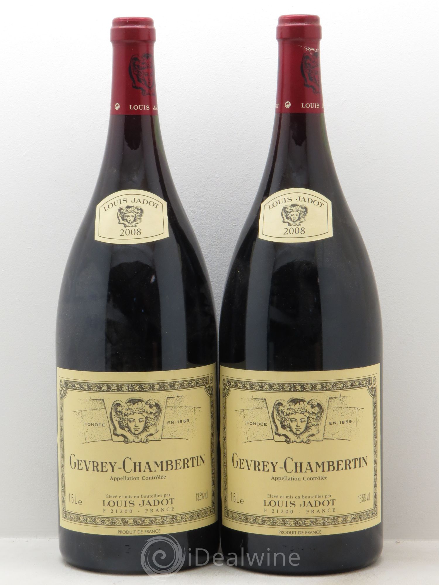 Gevrey-Chambertin 2008 - Lot de 2 magnums - 0