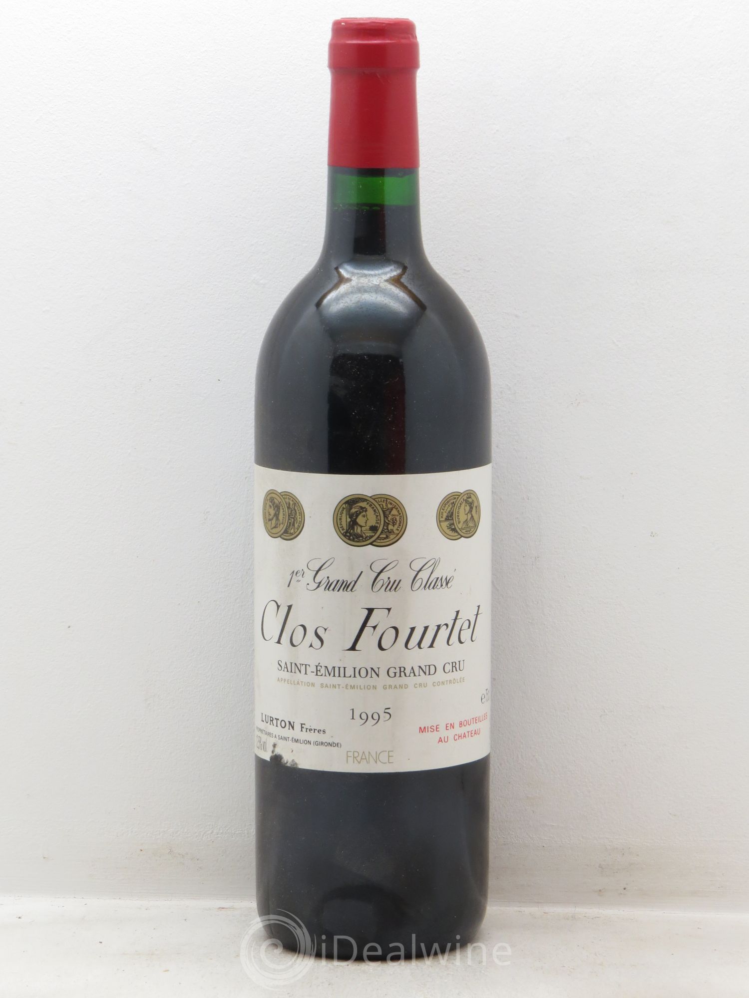 Clos Fourtet 1er Grand Cru Classé B 1995 - Lot de 12 bouteilles - 0