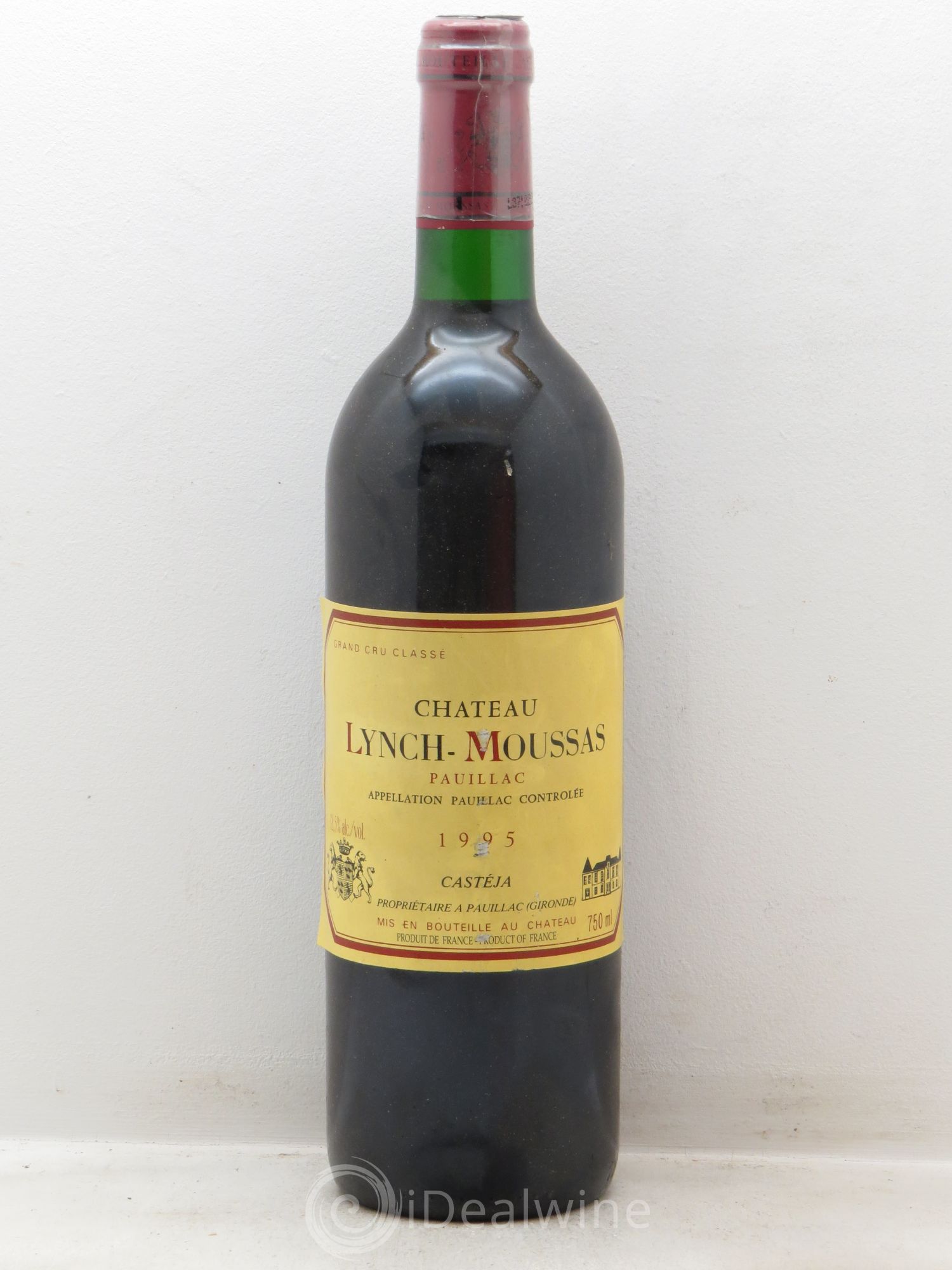 Château Lynch Moussas 5ème Grand Cru Classé null 1995 - Lot of 6 bottles - 0
