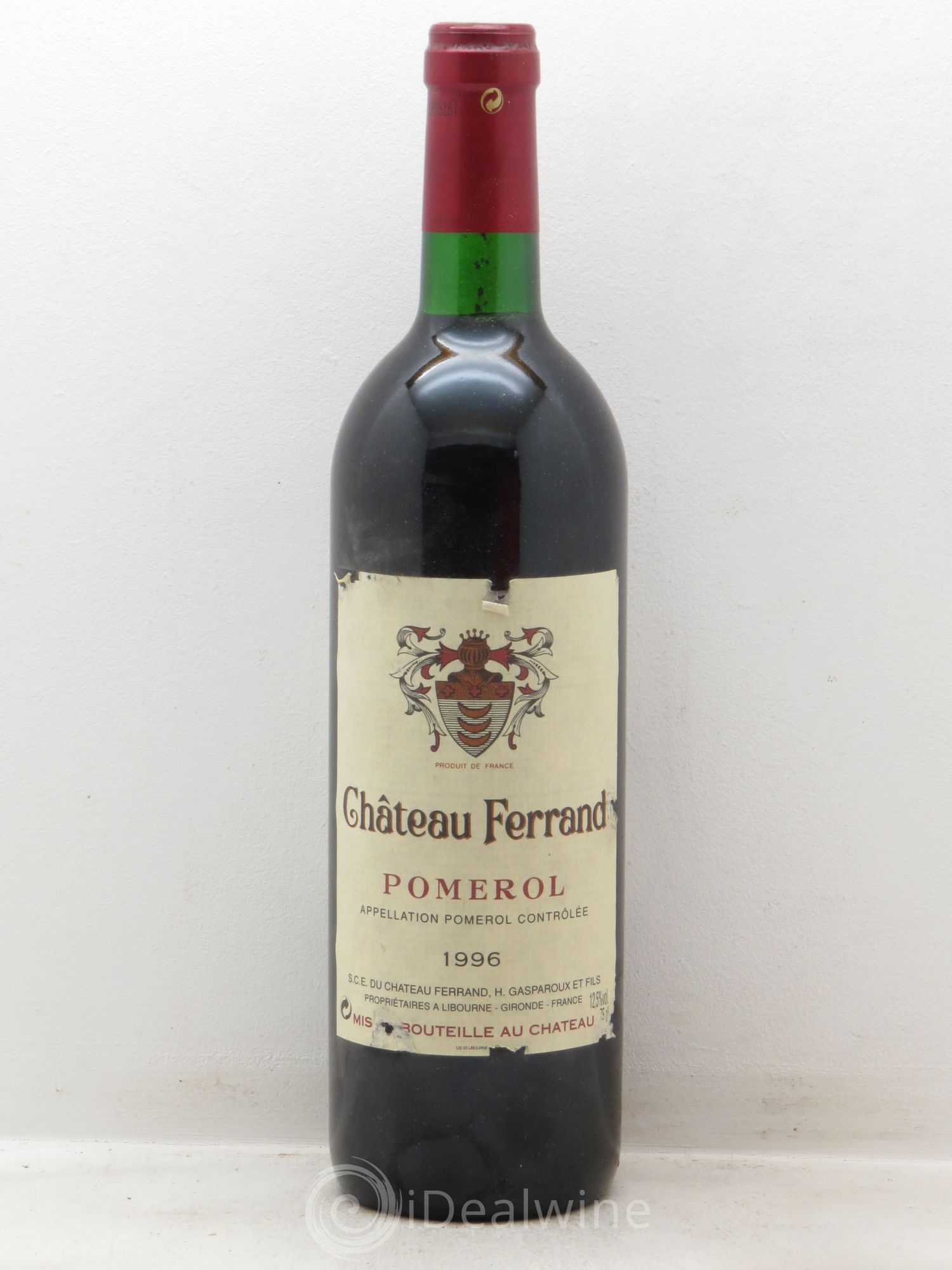Château de Ferrand Grand Cru Classé null 1996 - Lot of 6 bottles - 0