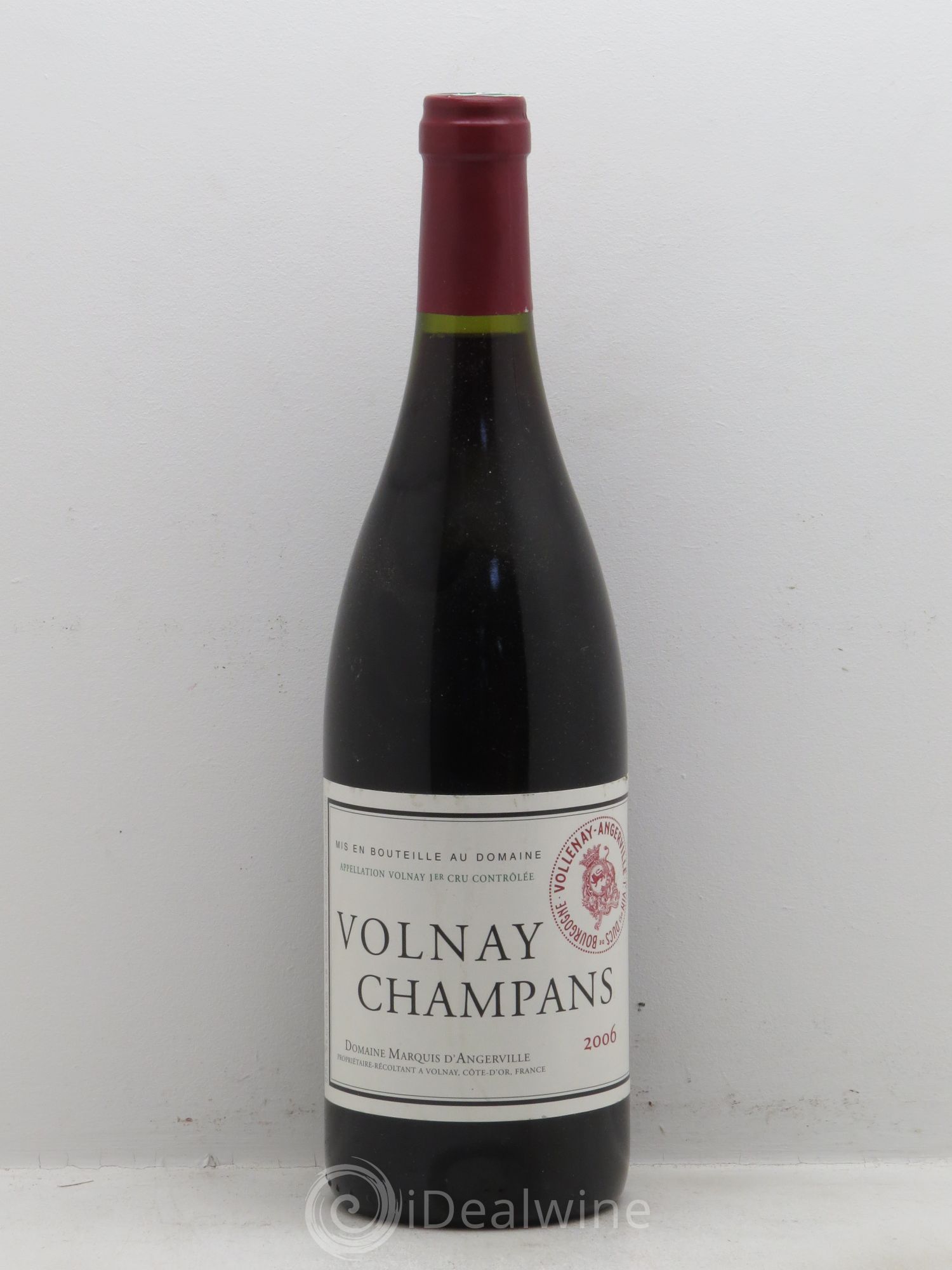 Volnay 1er Cru Champans Marquis d'Angerville (Domaine) null 2006 - Lot of 1 bottle - 0