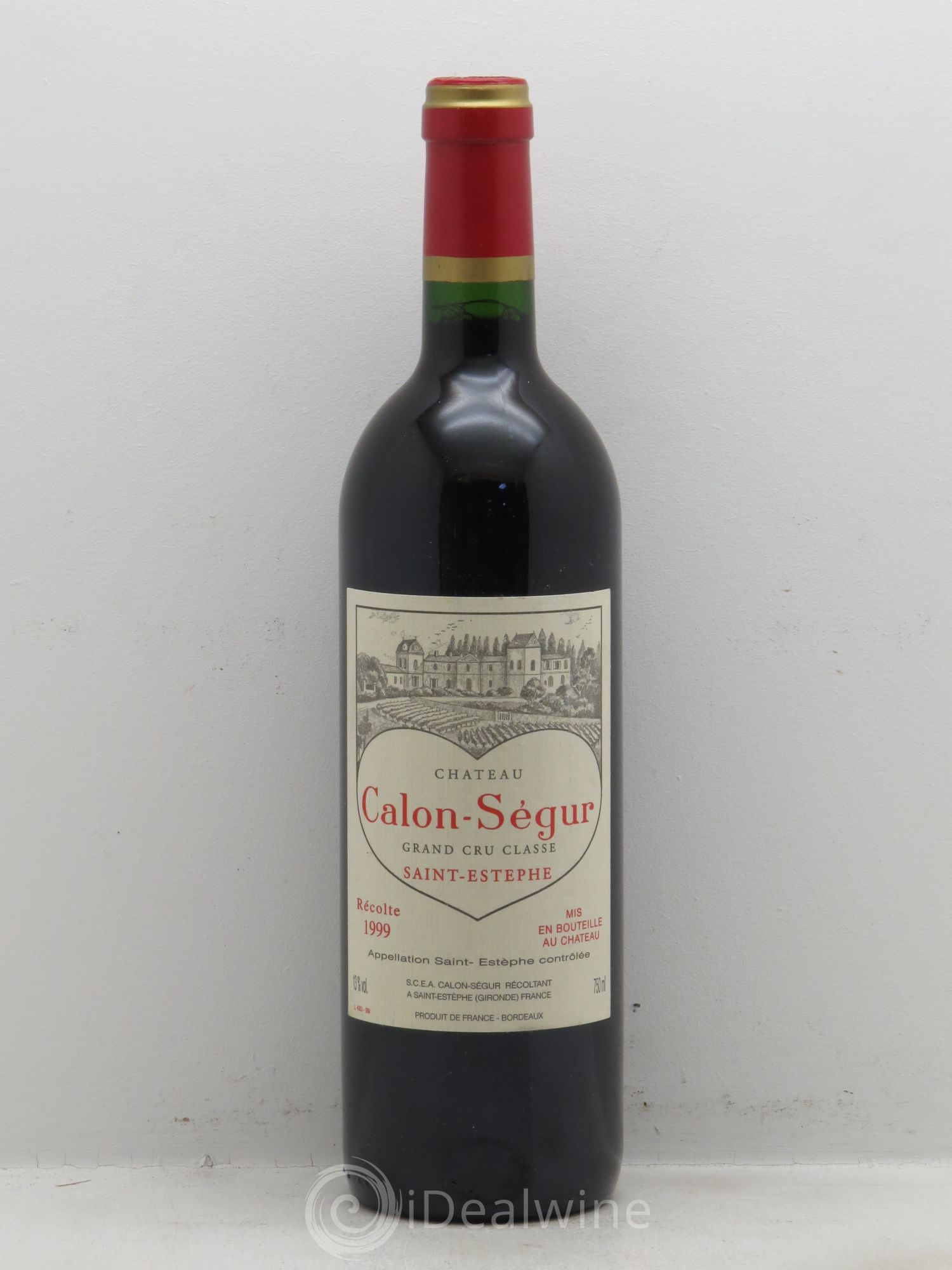 Château Calon Ségur 3ème Grand Cru Classé null 1999 - Lot of 1 bottle - 0