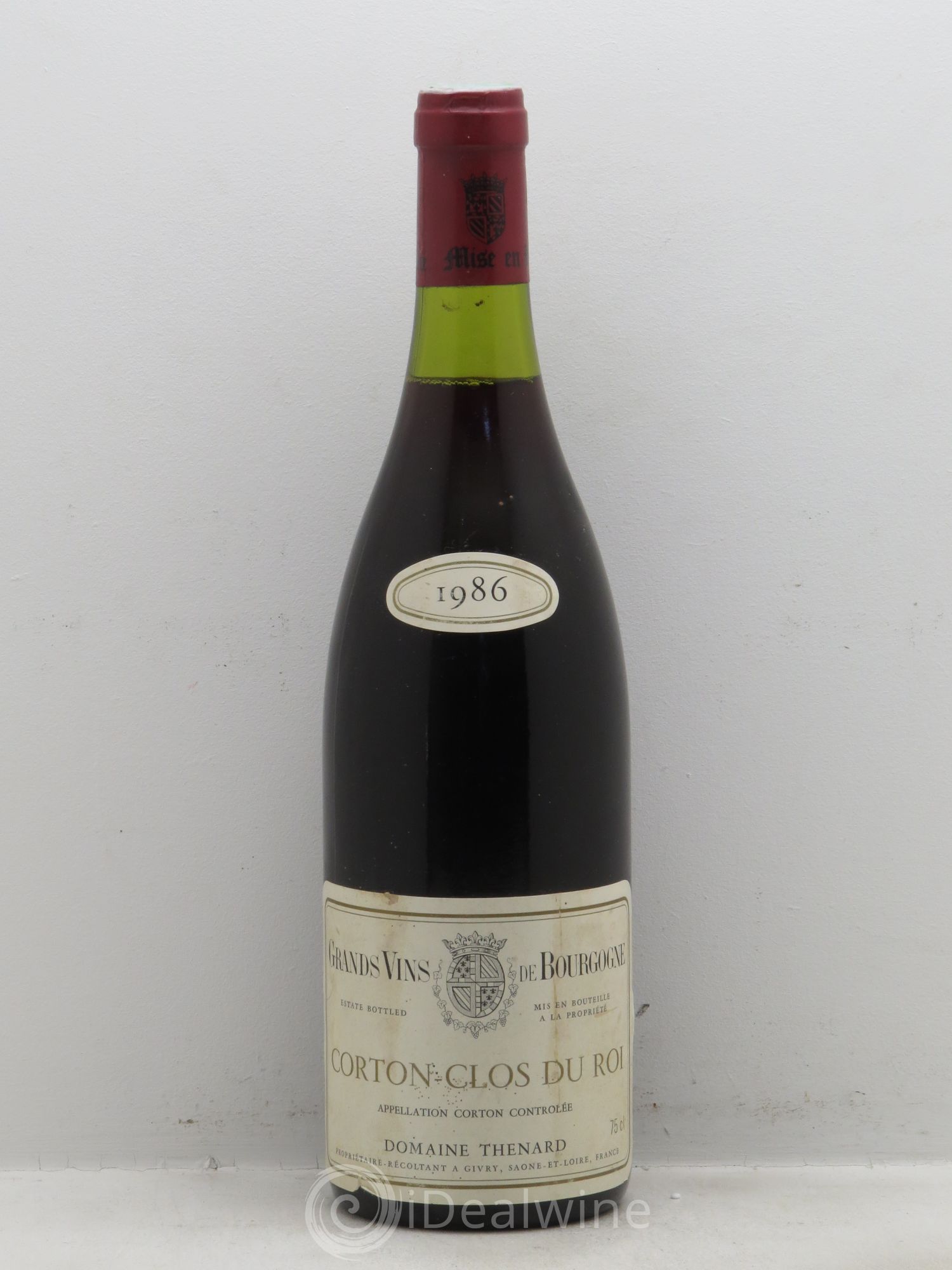 Corton Grand Cru (sans prix de réserve - no reserve) 1986 - Posten von 1 Flasche - 0