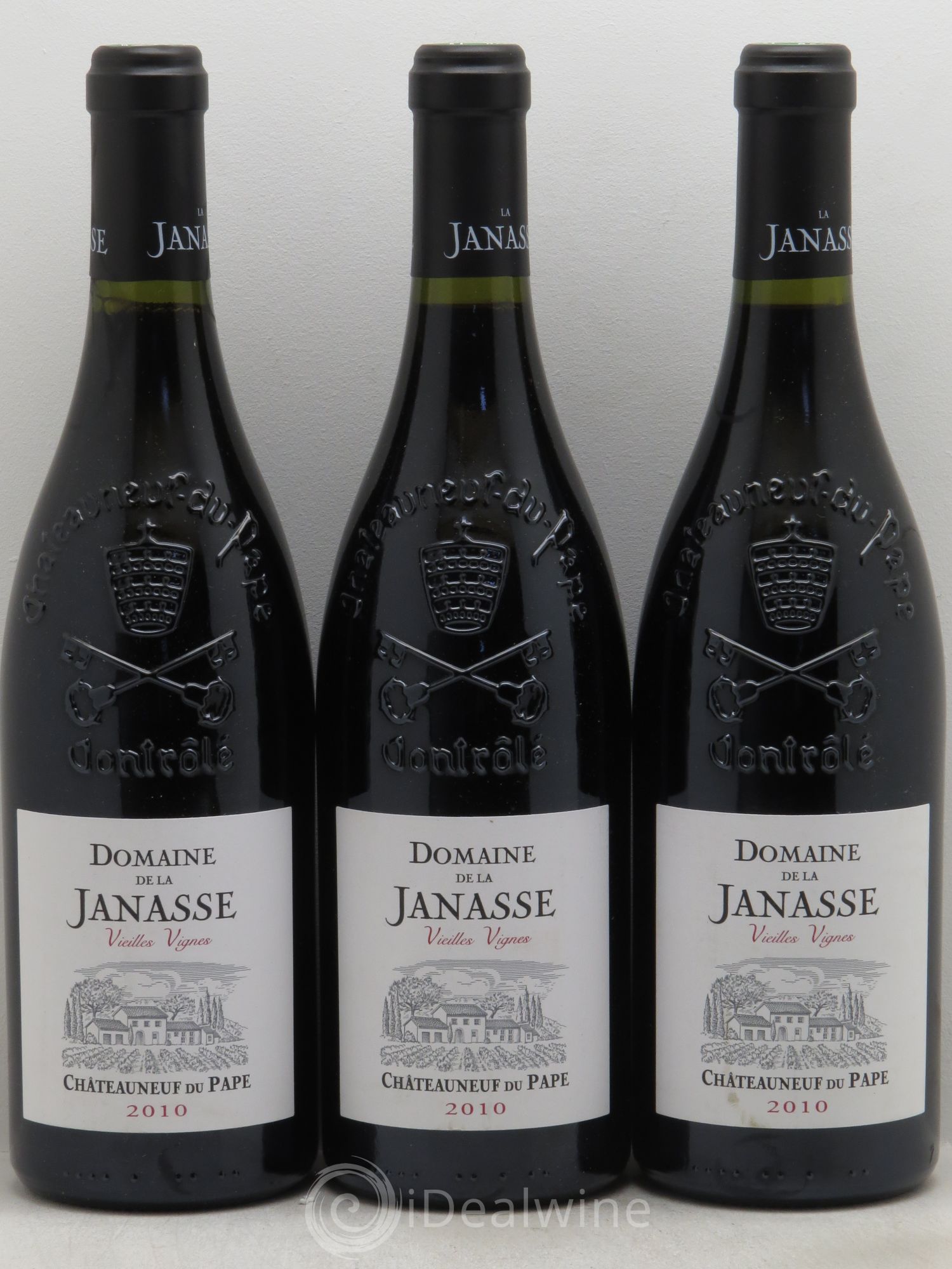 Châteauneuf-du-Pape Cuvée Vieilles Vignes La Janasse (Domaine de) 2010 - Lot de 3 bouteilles - 0