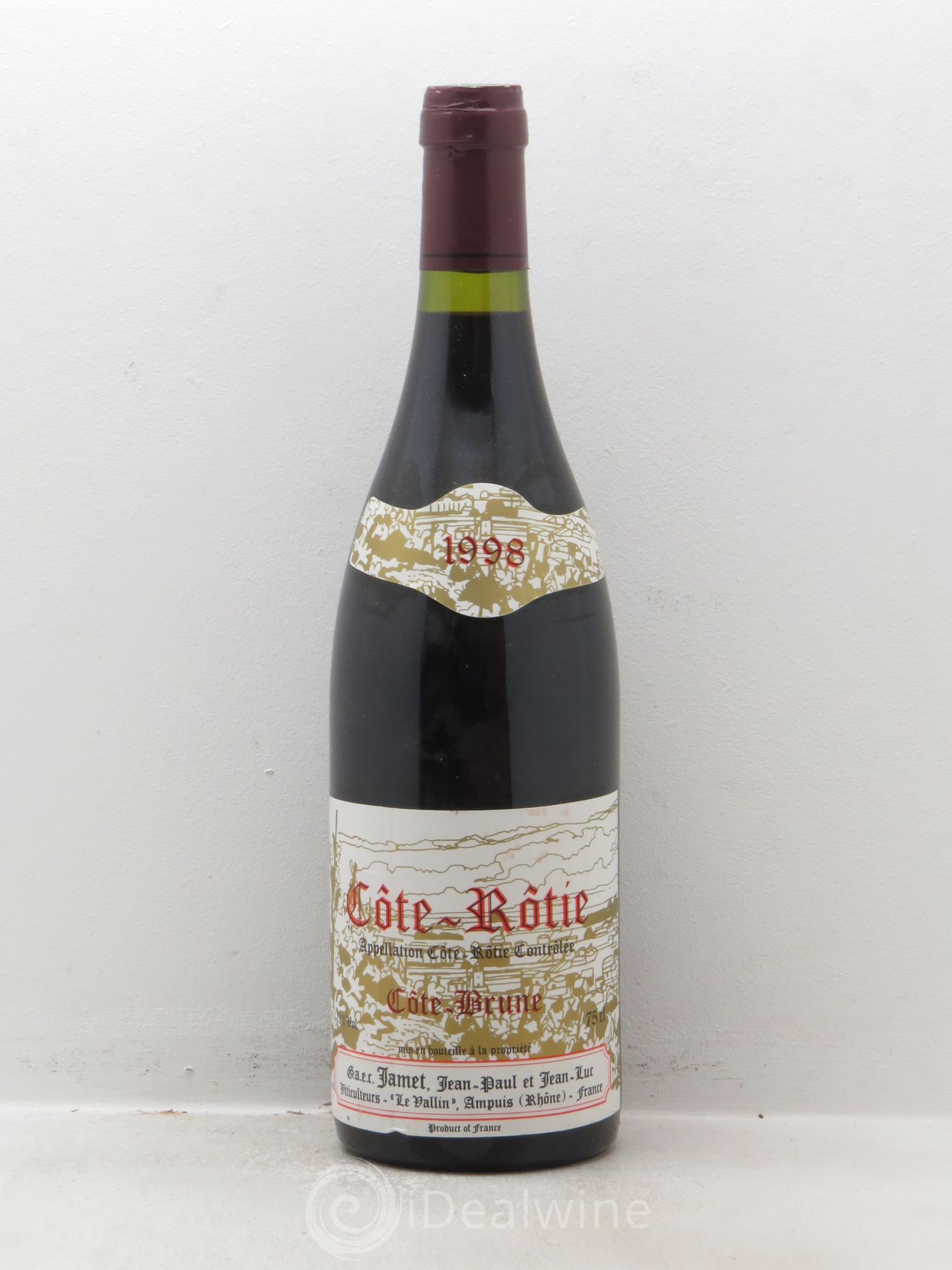 Côte-Rôtie Côte Brune Jamet (Domaine) null 1998 - Lot of 1 bottle - 0