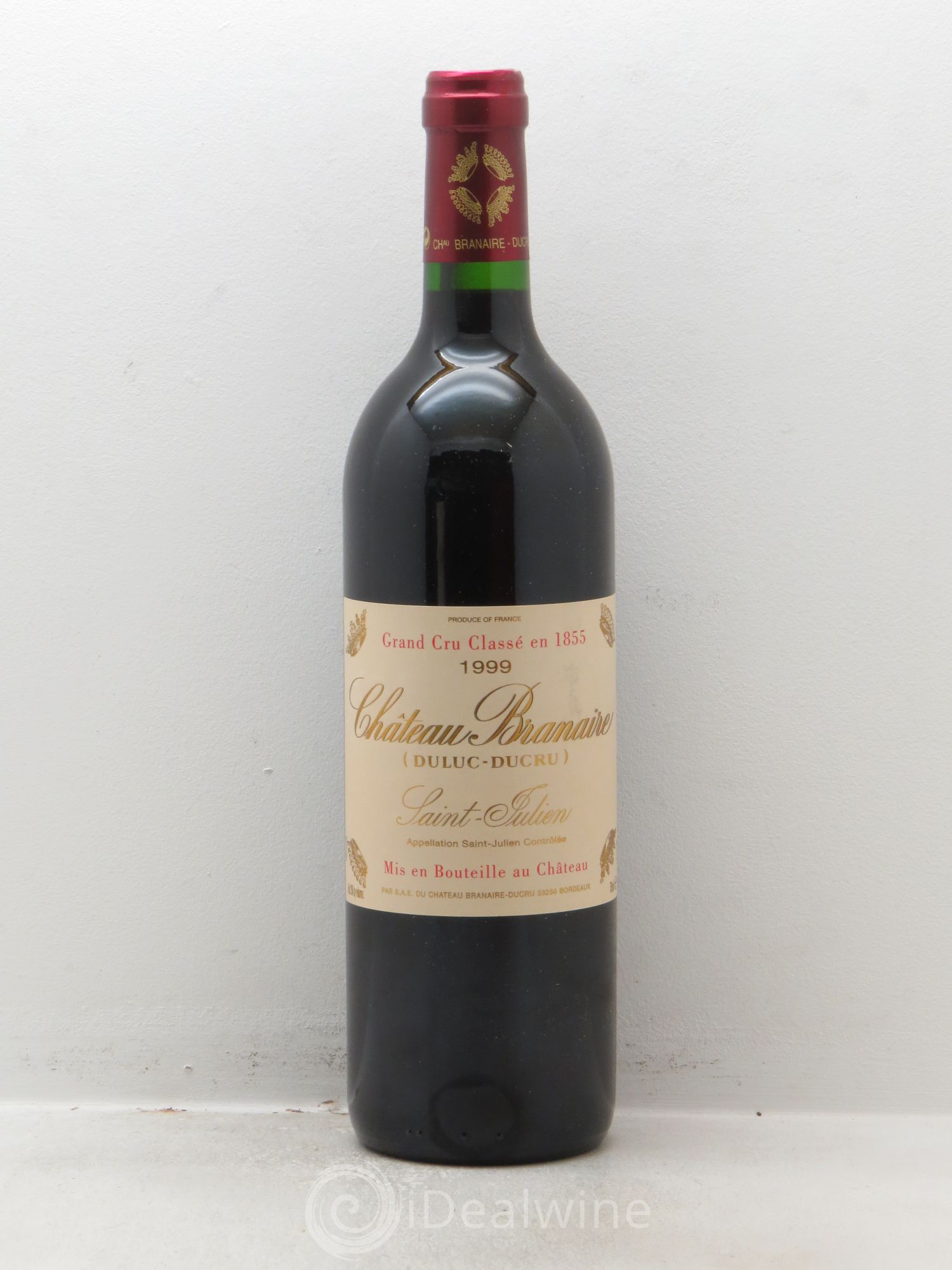 Château Branaire Ducru 4ème Grand Cru Classé 1999 - Lot de 6 bouteilles - 0