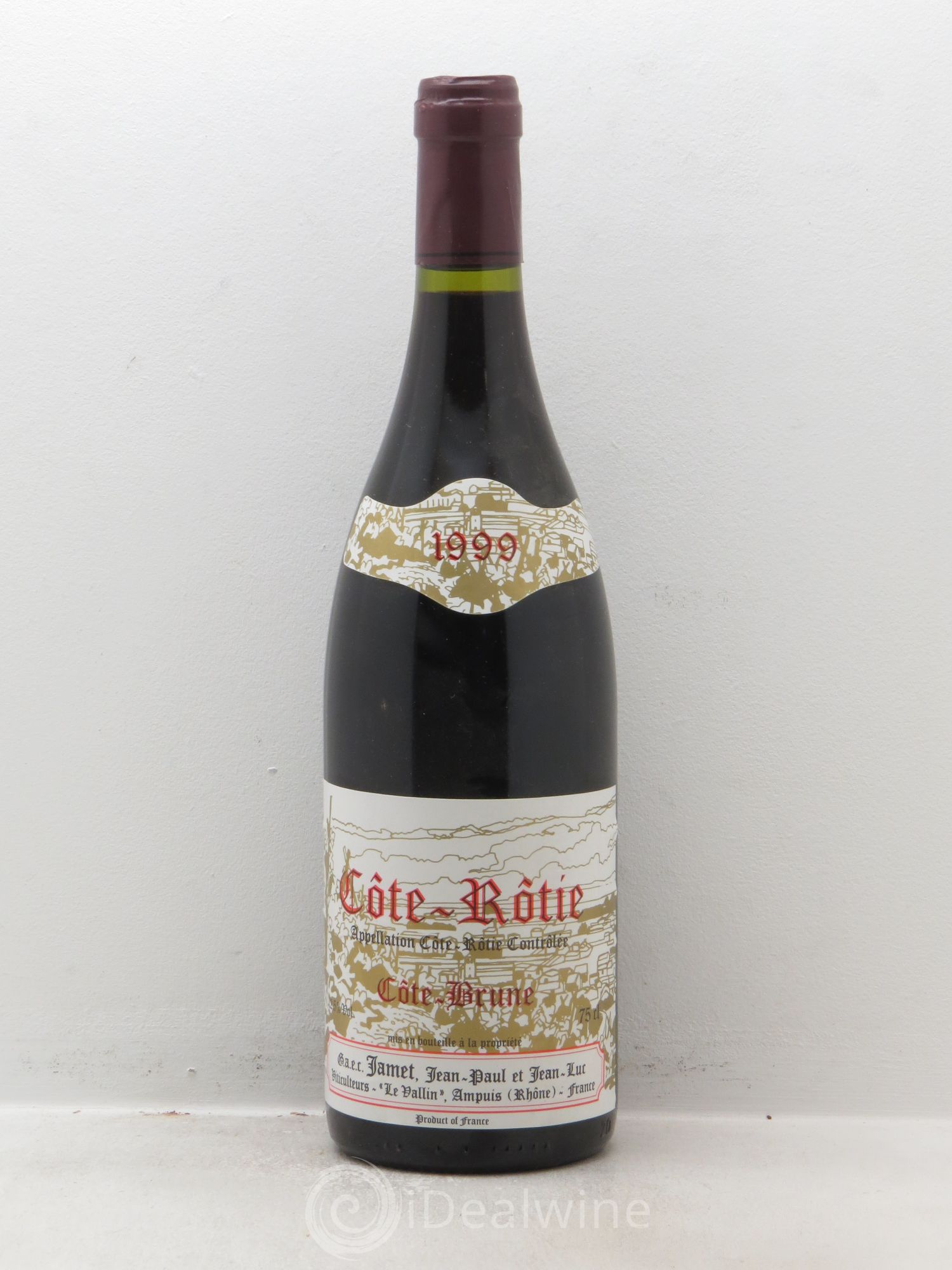 Côte-Rôtie Côte Brune Jamet (Domaine) 1999 - Lot de 1 bouteille - 0