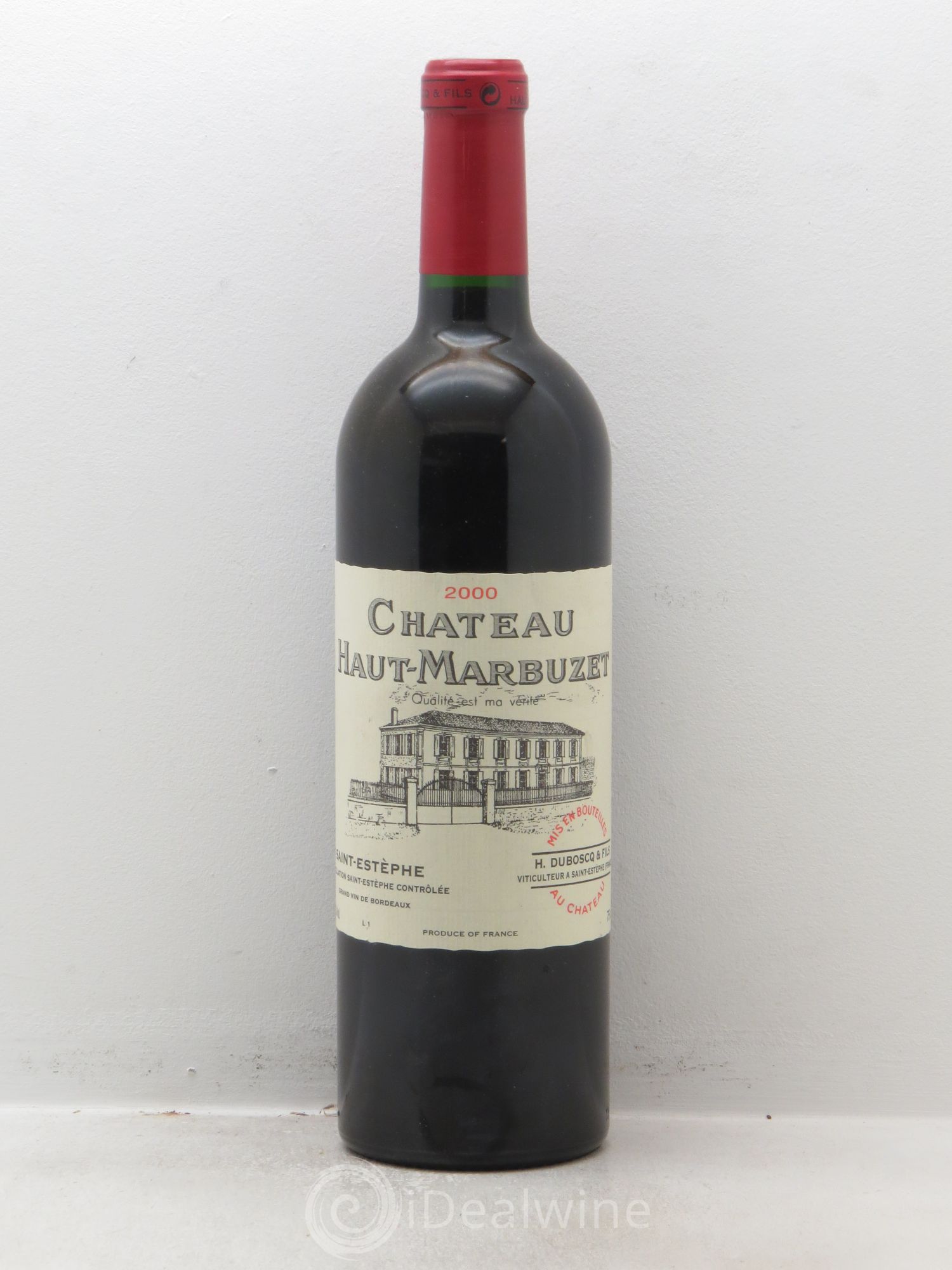 Château Haut Marbuzet 2000 - Lot de 6 bouteilles - 0