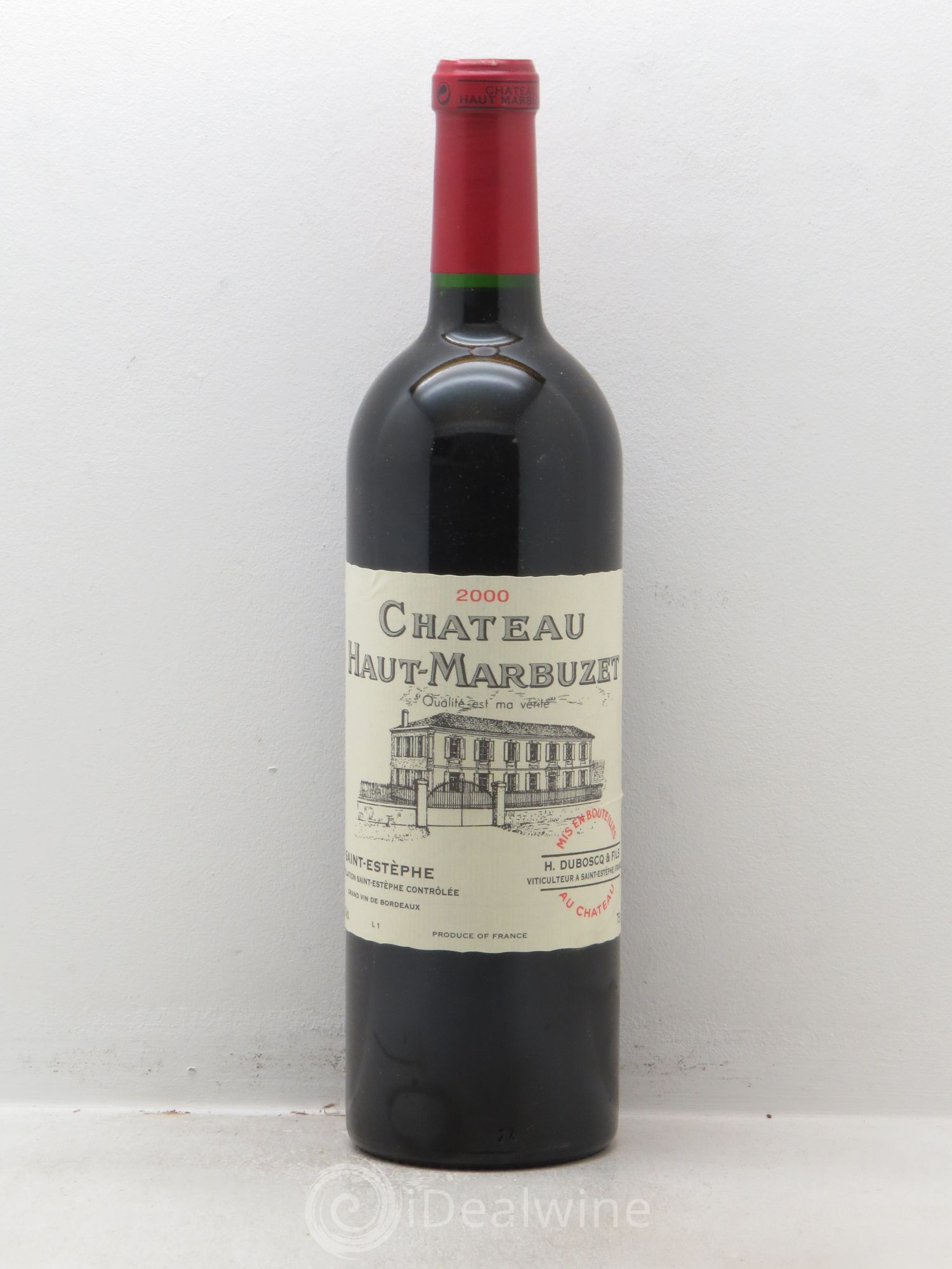 Château Haut Marbuzet 2000 - Lot de 6 bouteilles - 0