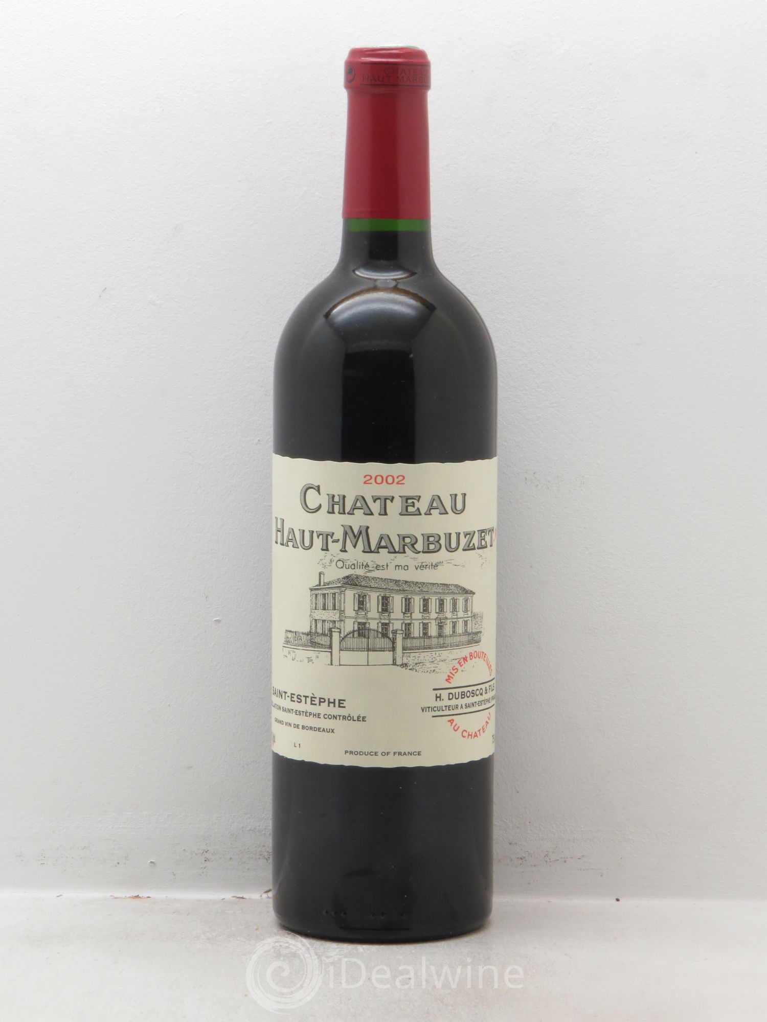 Château Haut Marbuzet 2002 - Lot de 6 bouteilles - 0