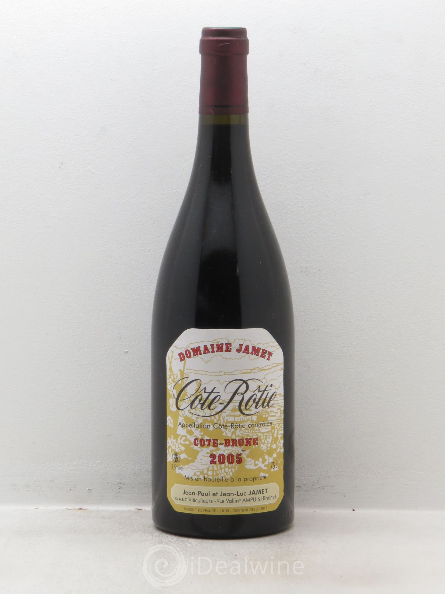 Côte-Rôtie Côte Brune Jamet (Domaine) 2005 - Lot de 1 bouteille - 0