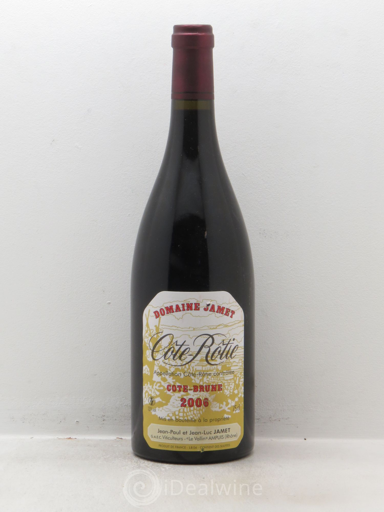 Côte-Rôtie Côte Brune Jamet (Domaine) null 2006 - Lot of 1 bottle - 0
