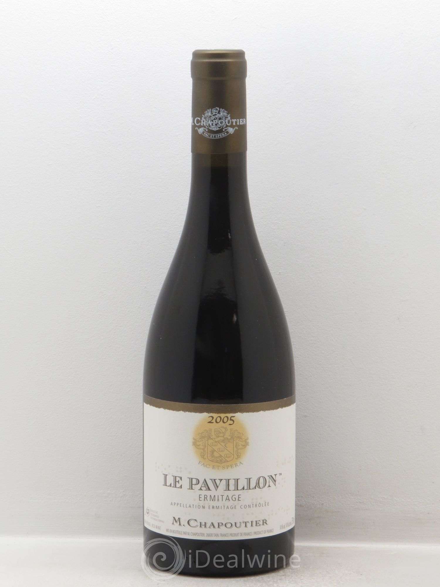 Hermitage Ermitage Le Pavillon Chapoutier 2005 - Lot de 1 bouteille - 0