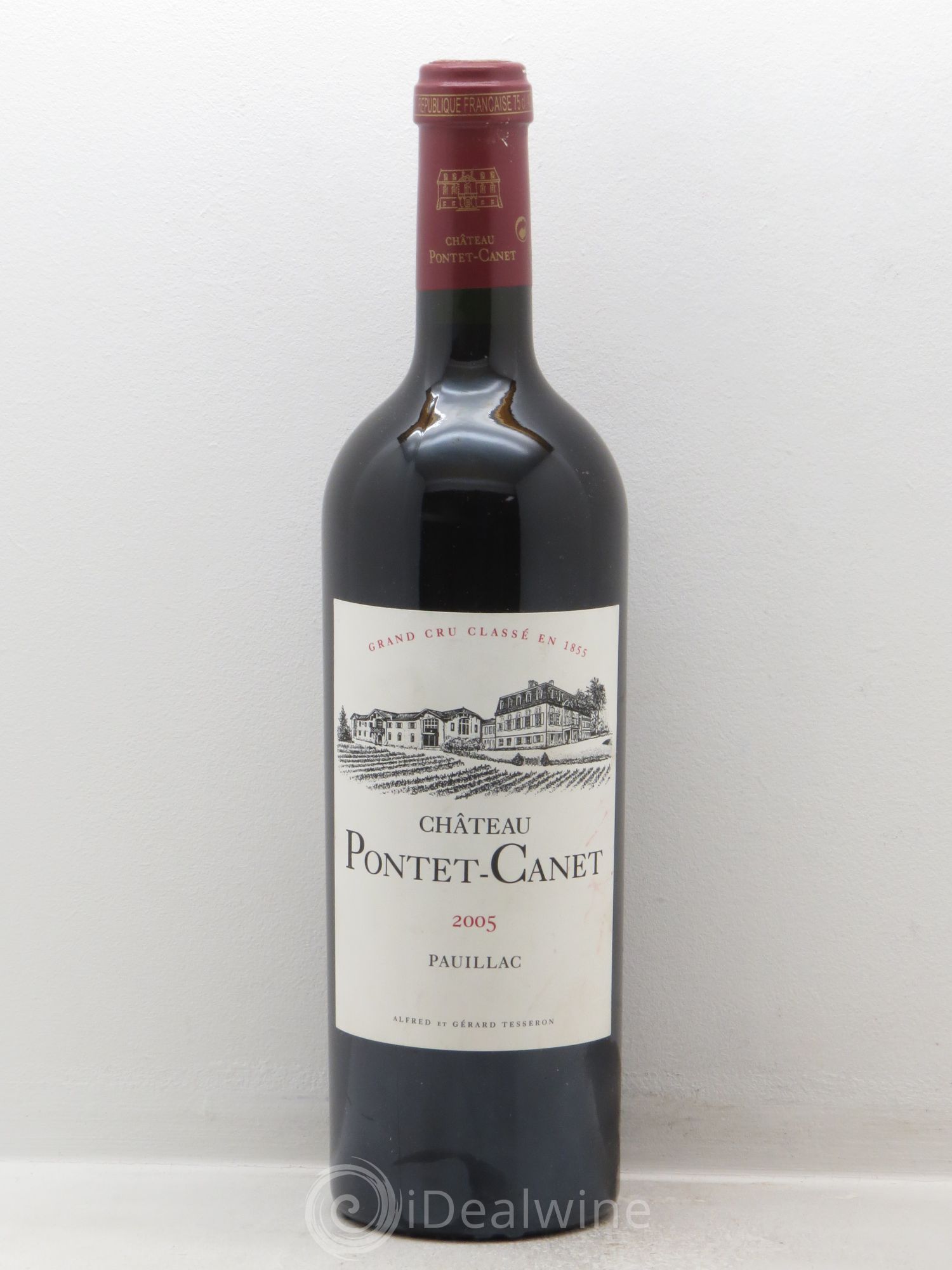 Château Pontet Canet 5ème Grand Cru Classé null 2005 - Lot of 1 bottle - 0