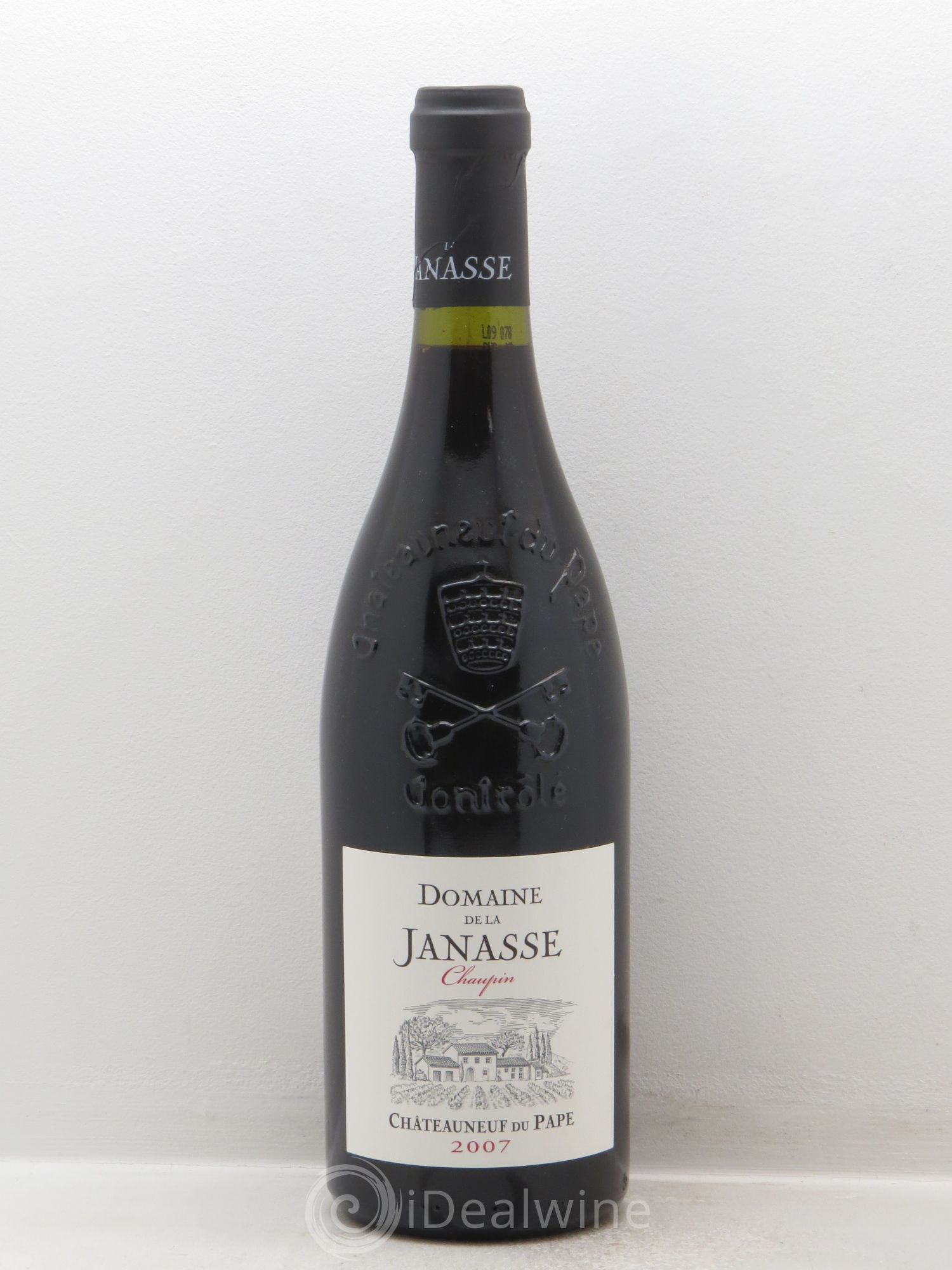 Châteauneuf-du-Pape Cuvée Chaupin La Janasse (Domaine de) null 2007 - Lot of 1 bottle - 0