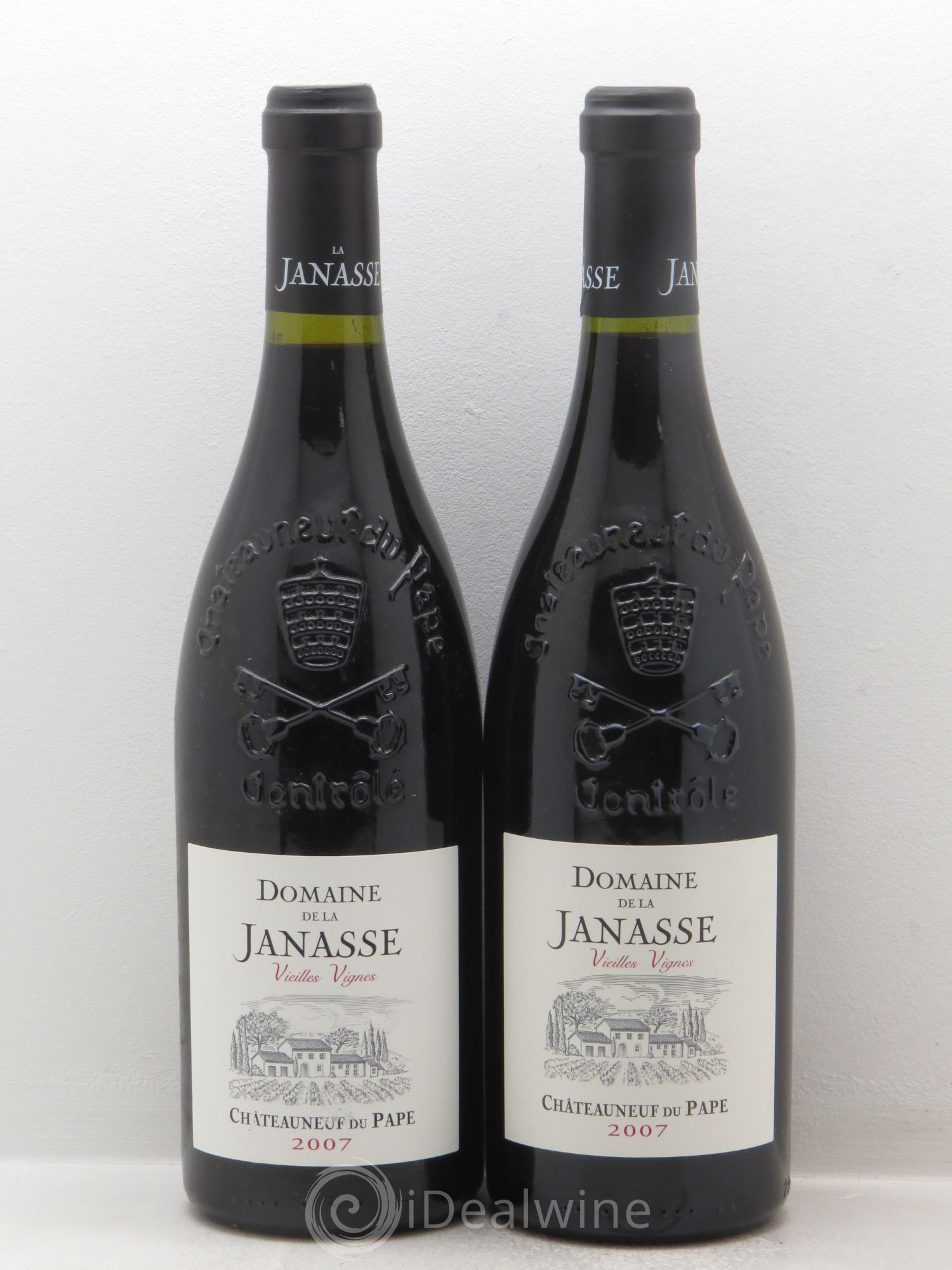Châteauneuf-du-Pape Cuvée Vieilles Vignes La Janasse (Domaine de) 2007 - Lot de 2 bouteilles - 0