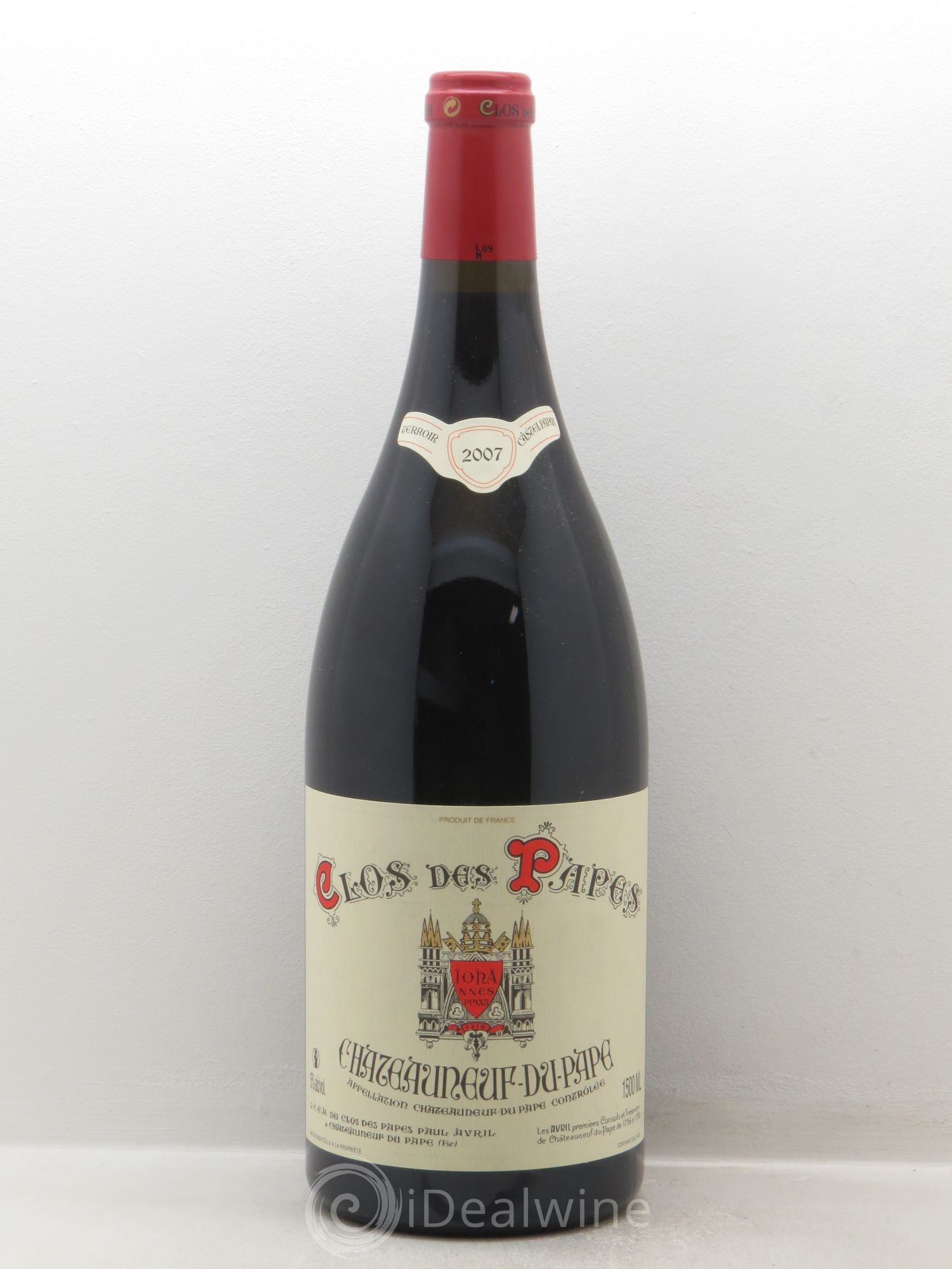 Châteauneuf-du-Pape Clos des Papes - Paul Avril 2007 - Lot de 1 magnum - 0