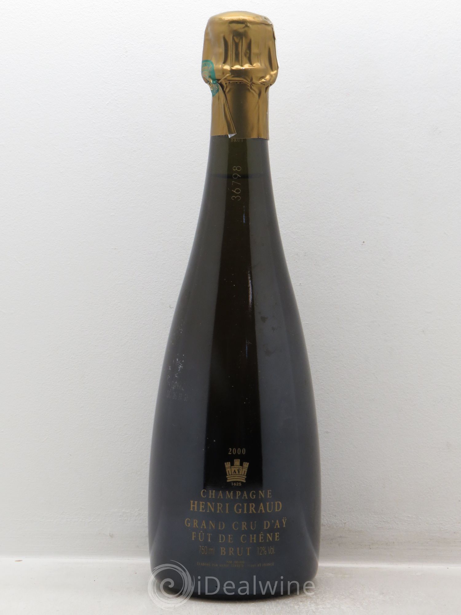 Champagne Brut Henri Giraud (sans prix de réserve - no reserve) 2000 - Lot of 1 bottle - 0