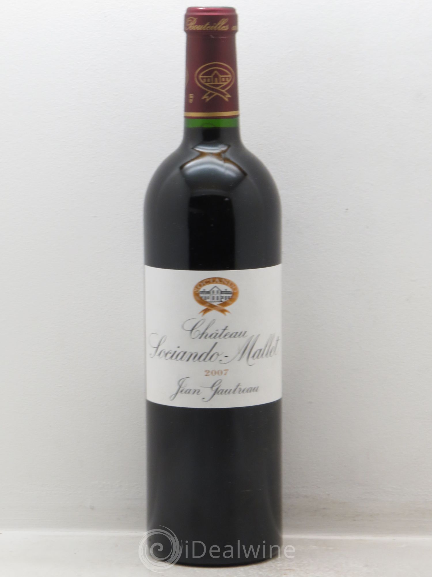 Château Sociando Mallet (sans prix de réserve - no reserve) 2007 - Posten von 1 Flasche - 0
