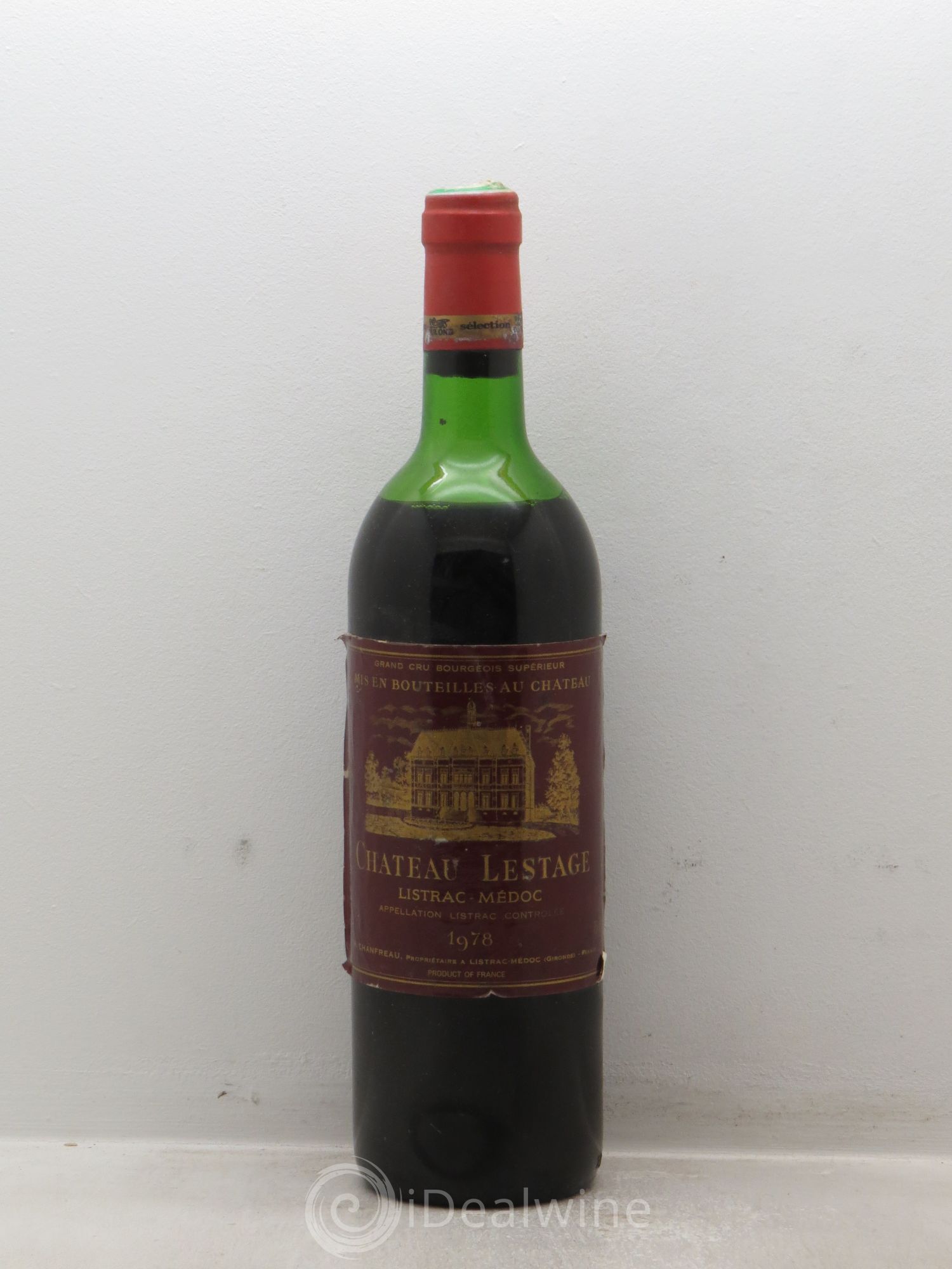 Château Lestage Cru Bourgeois (sans prix de réserve) 1978 - Lot de 6 bouteilles - 0