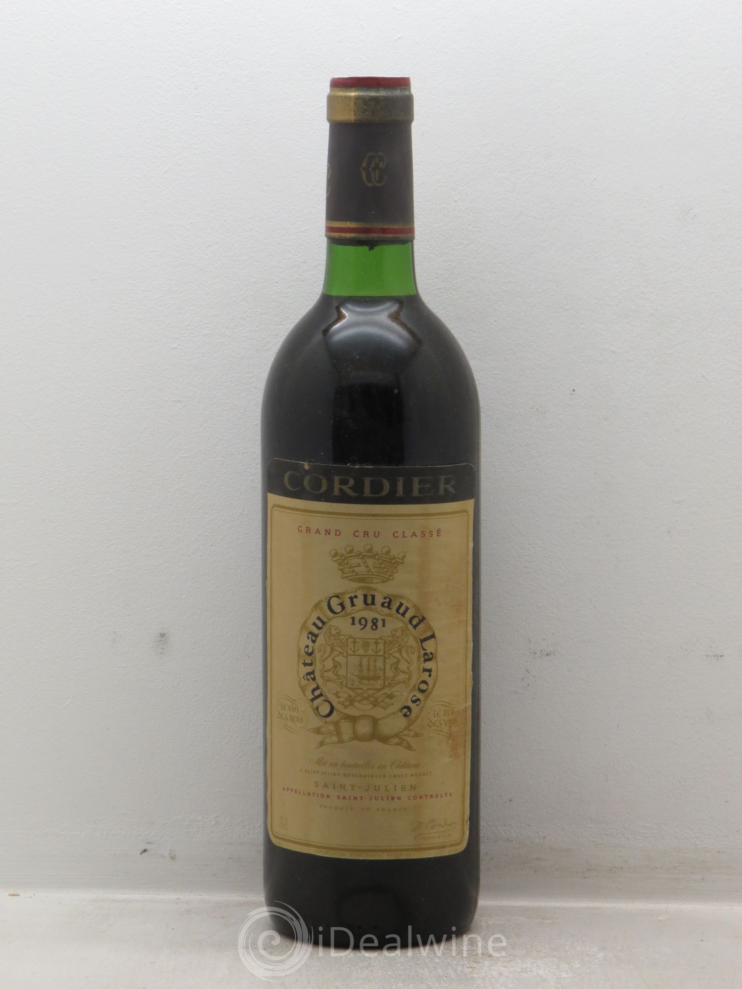 Château Gruaud Larose 2ème Grand Cru Classé null 1981 - Lot of 1 bottle - 0