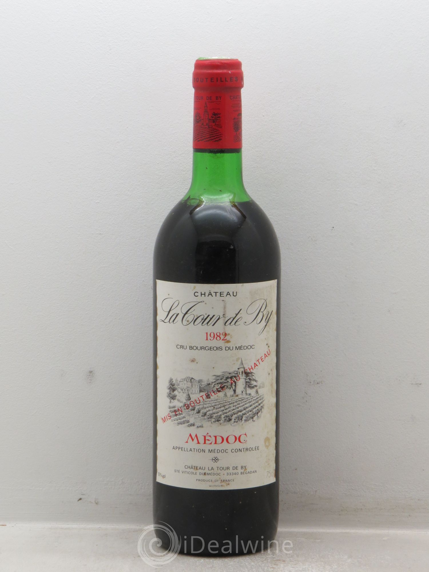 Château La Tour de By Cru Bourgeois null 1982 - Lot of 1 bottle - 0
