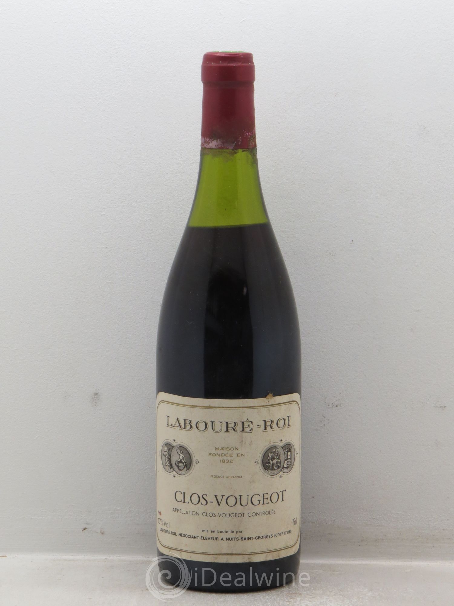 Clos de Vougeot Grand Cru (sans prix de réserve - no reserve) 1982 - Lotto di 1 bottiglia - 0