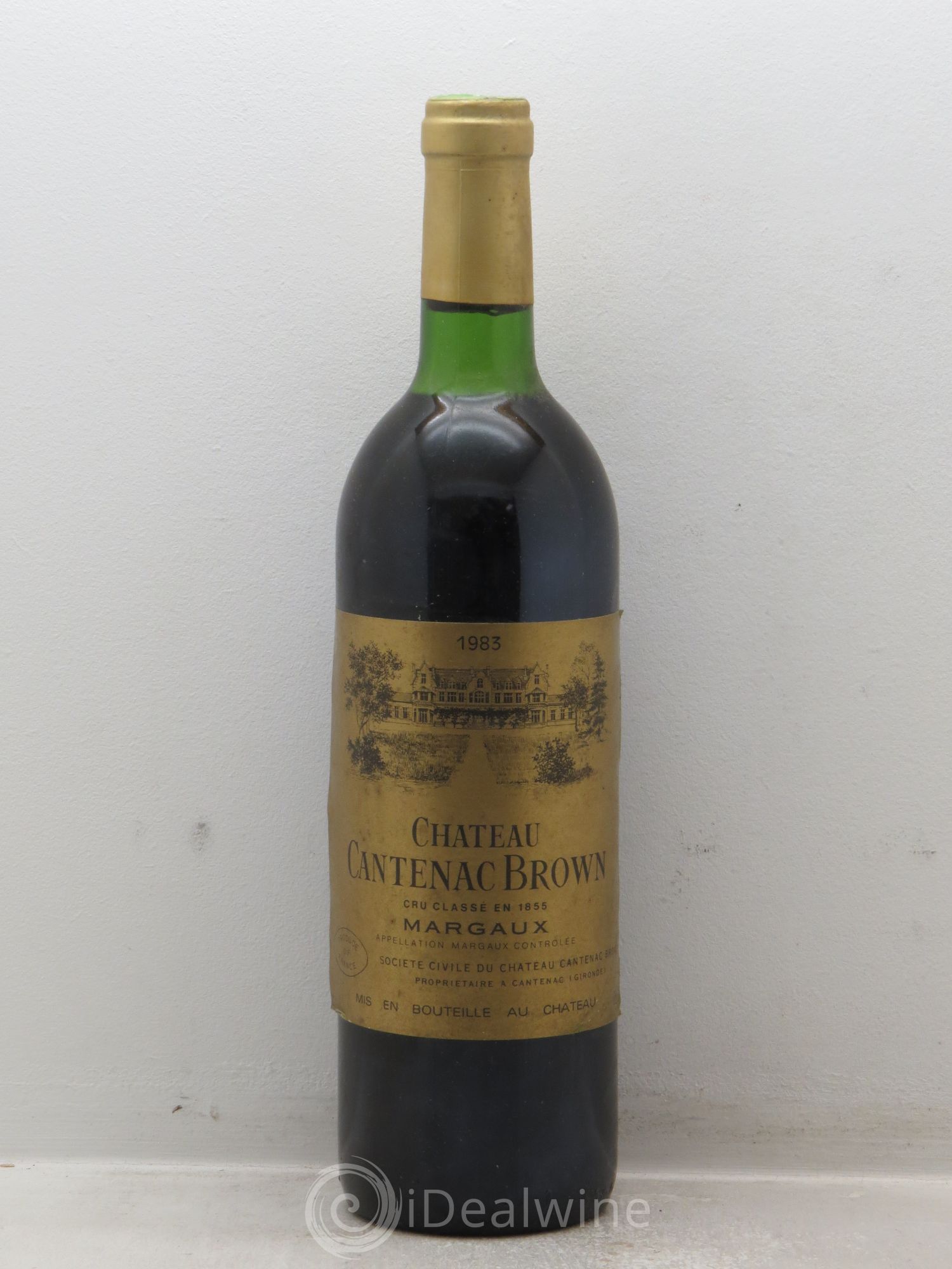 Château Cantenac Brown 3ème Grand Cru Classé null 1983 - Lot of 1 bottle - 0