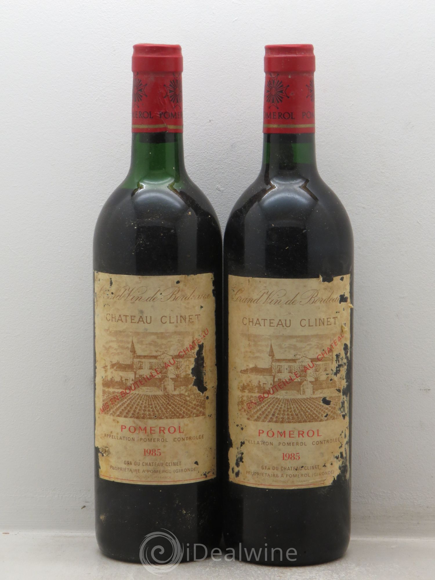 Château Clinet (sans prix de réserve) 1985 - Lot de 2 bouteilles - 0