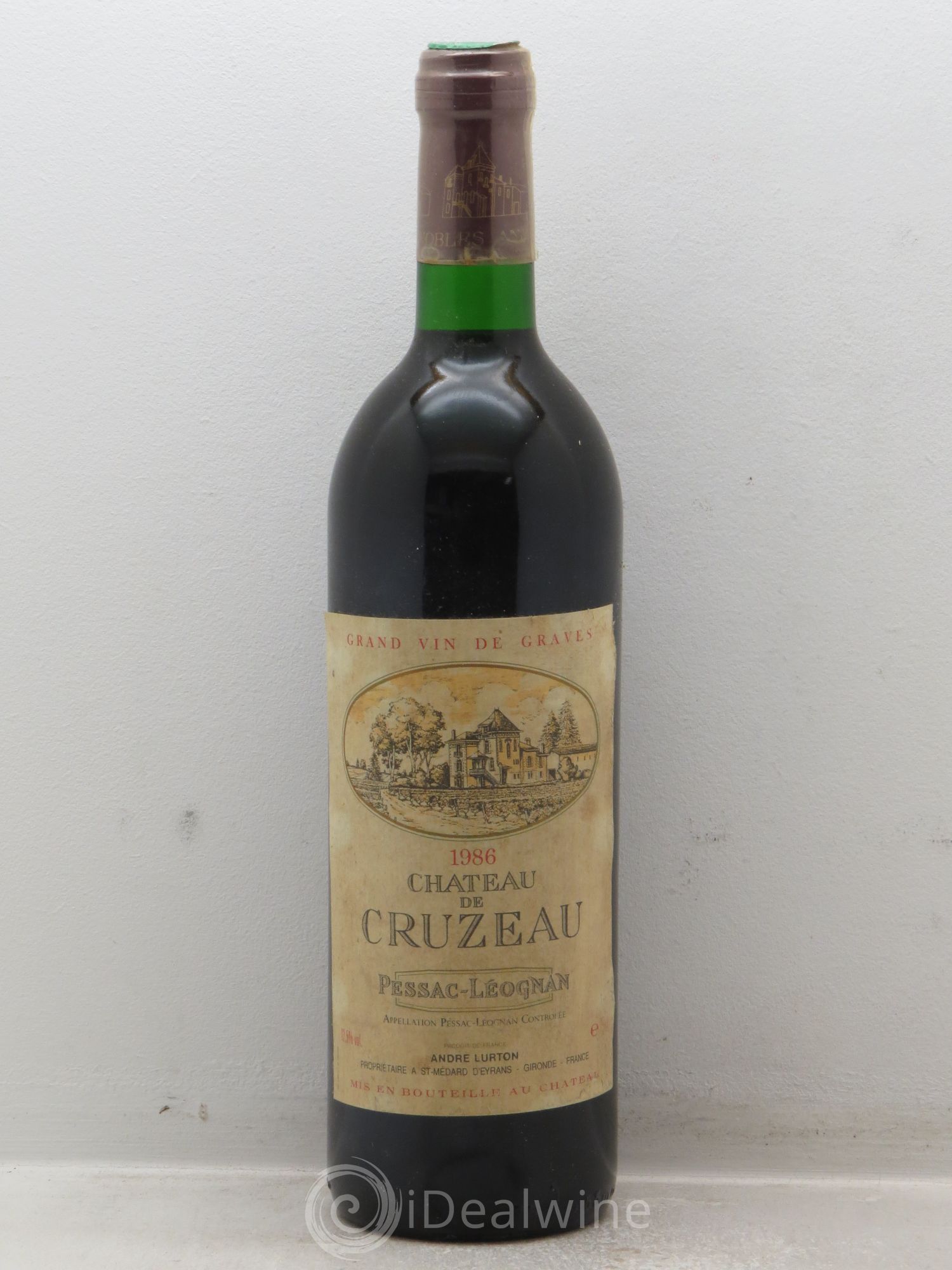 Château de Cruzeau (sans prix de réserve - no reserve) 1986 - Posten von 1 Flasche - 0