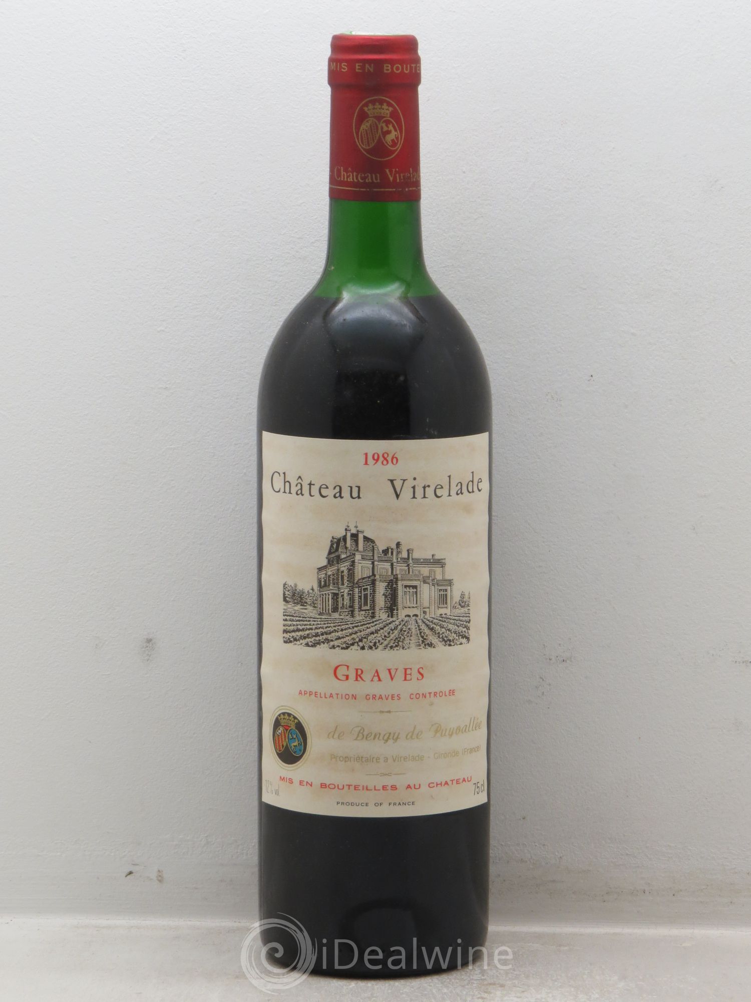 Graves Château Virelade (sans prix de réserve) 1986 - Posten von 6 Flaschen - 0