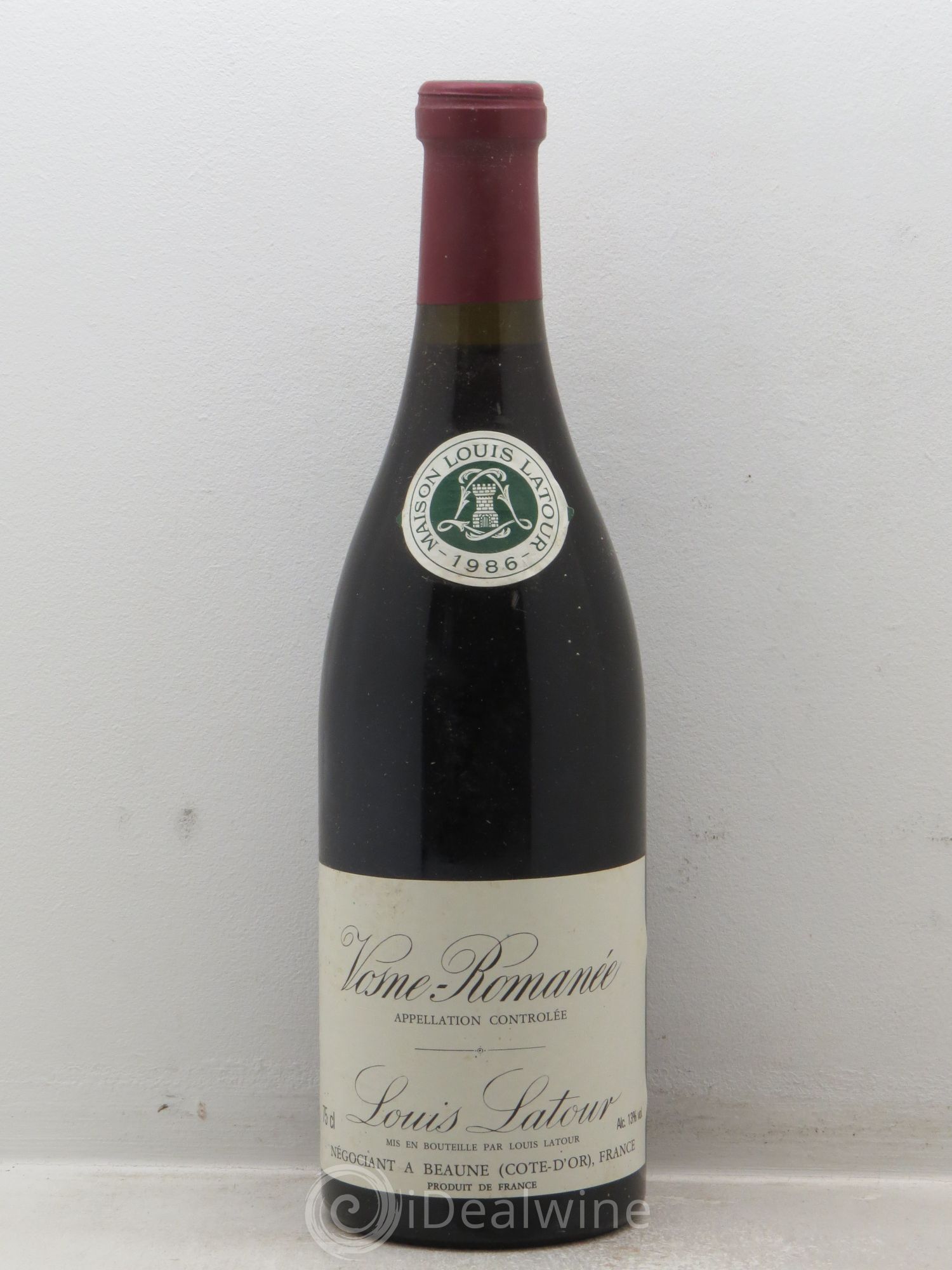 Vosne-Romanée Domaine Latour (sans prix de réserve - no reserve) 1986 - Posten von 1 Flasche - 0