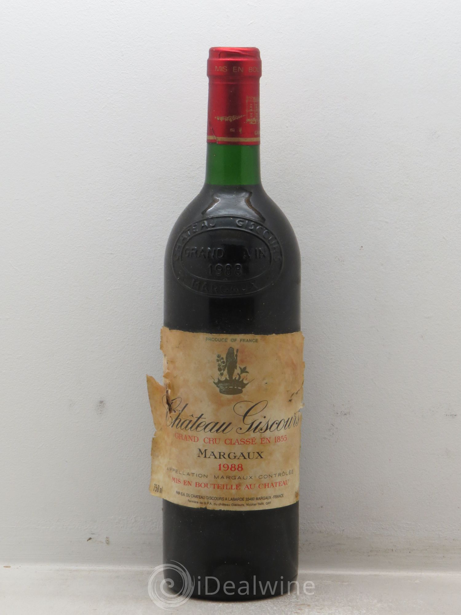 Château Giscours 3ème Grand Cru Classé null 1988 - Lot of 1 bottle - 0