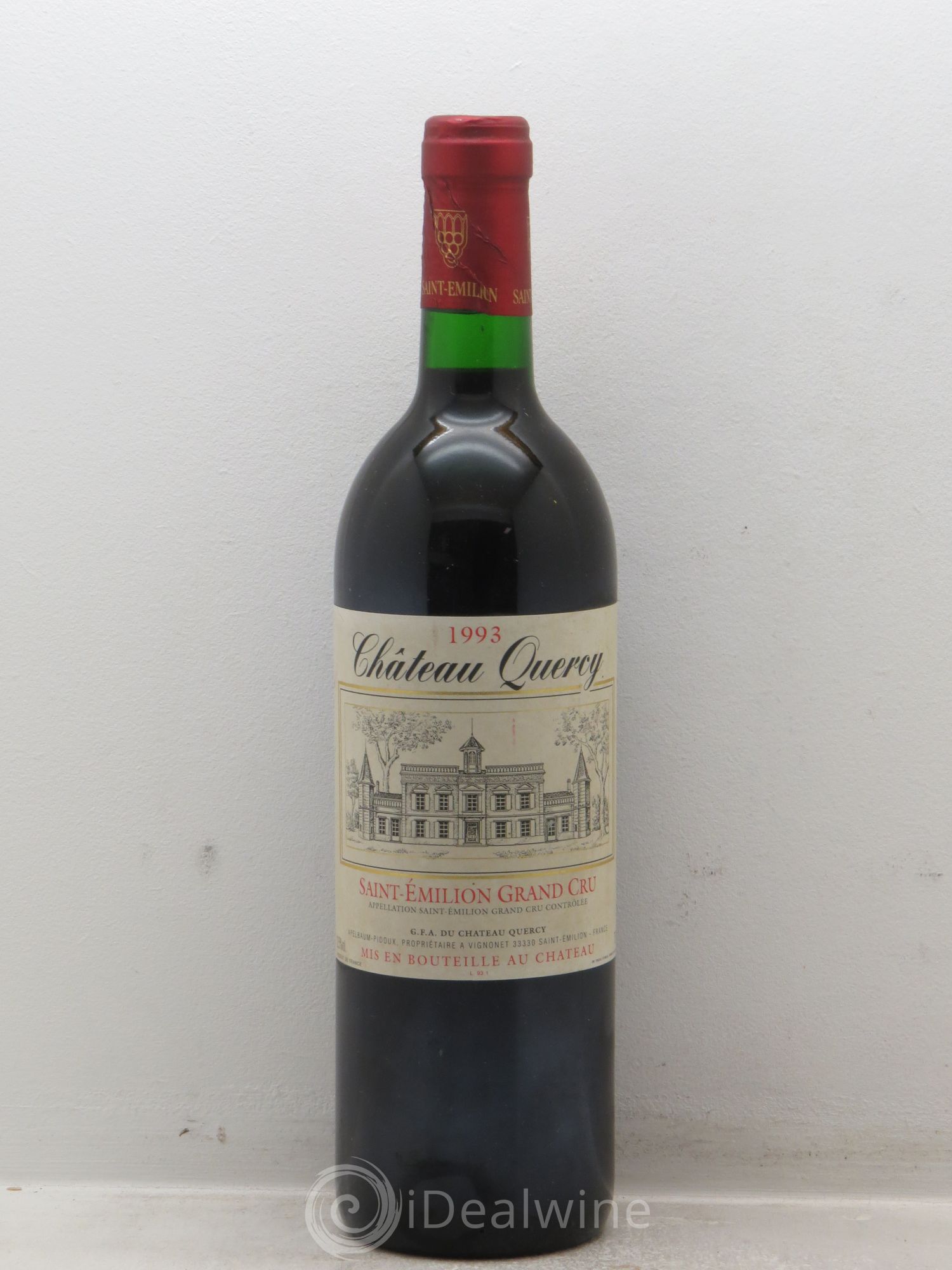 Saint-Émilion Château Quercy (sans prix de réserve - no reserve) 1993 - Posten von 1 Flasche - 0