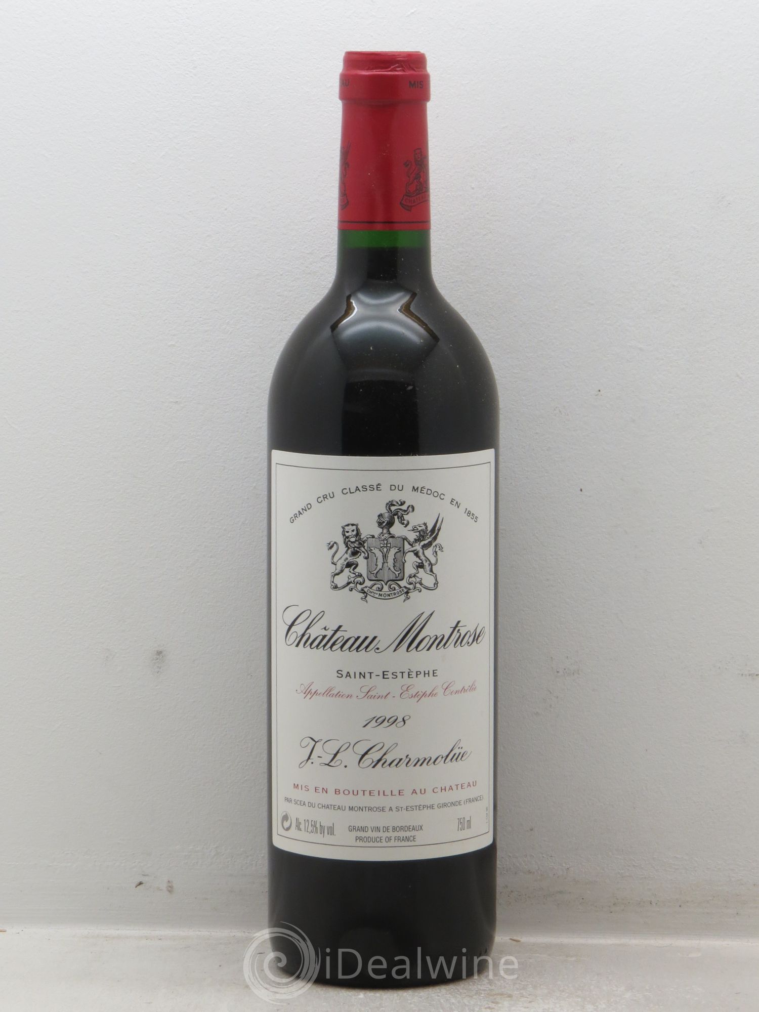 Château Montrose 2ème Grand Cru Classé 1998 - Lot de 12 bouteilles - 0