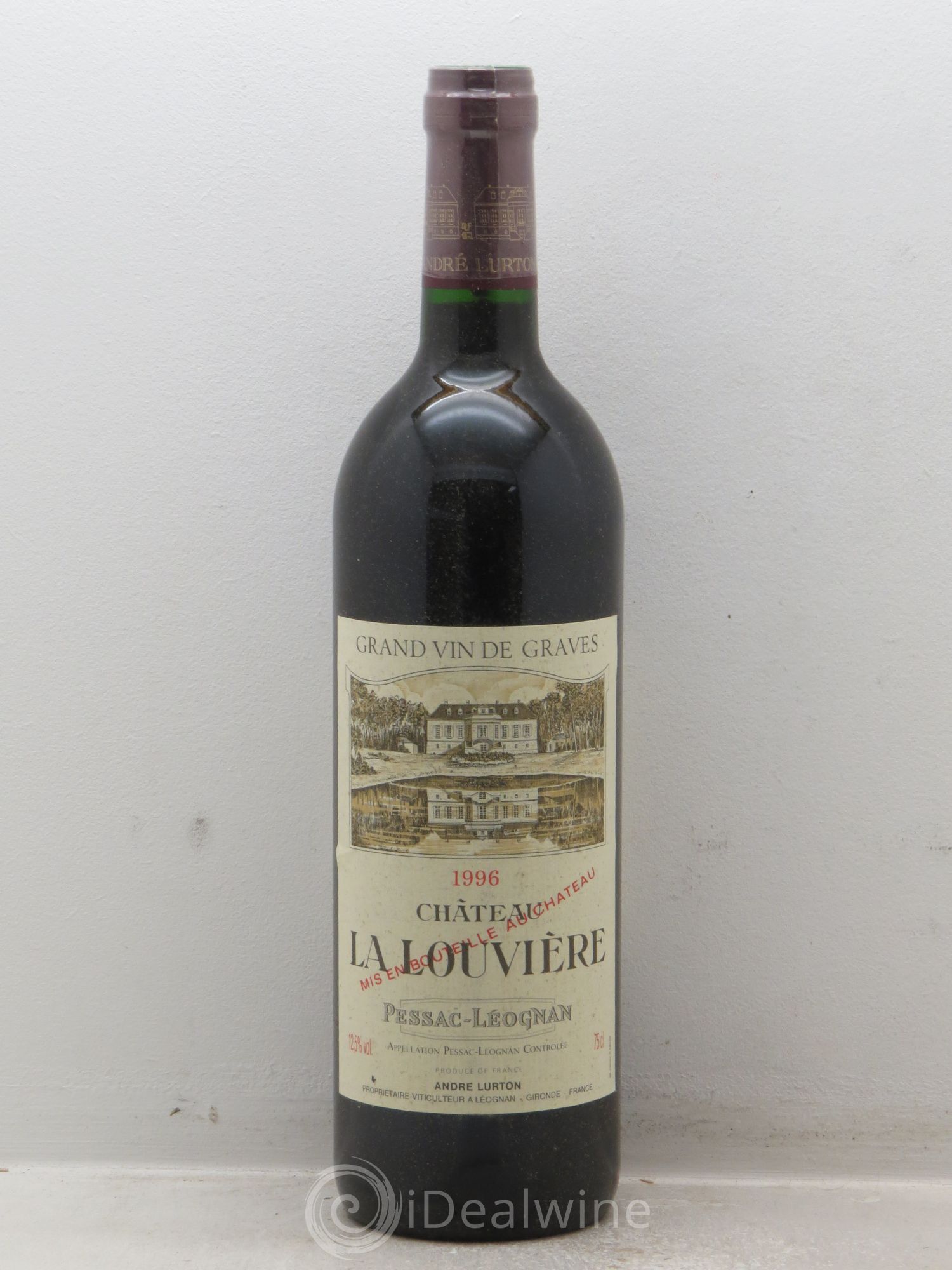 Château la Louvière 1996 - Lot de 12 bouteilles - 0