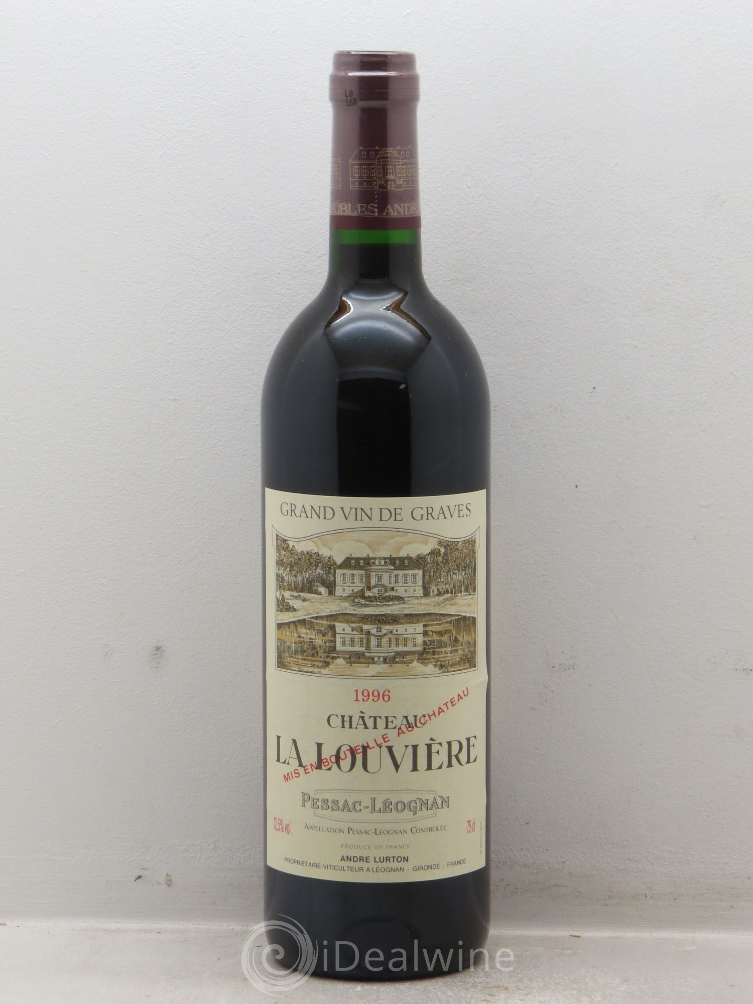 Château la Louvière 1996 - Lot de 12 bouteilles - 0