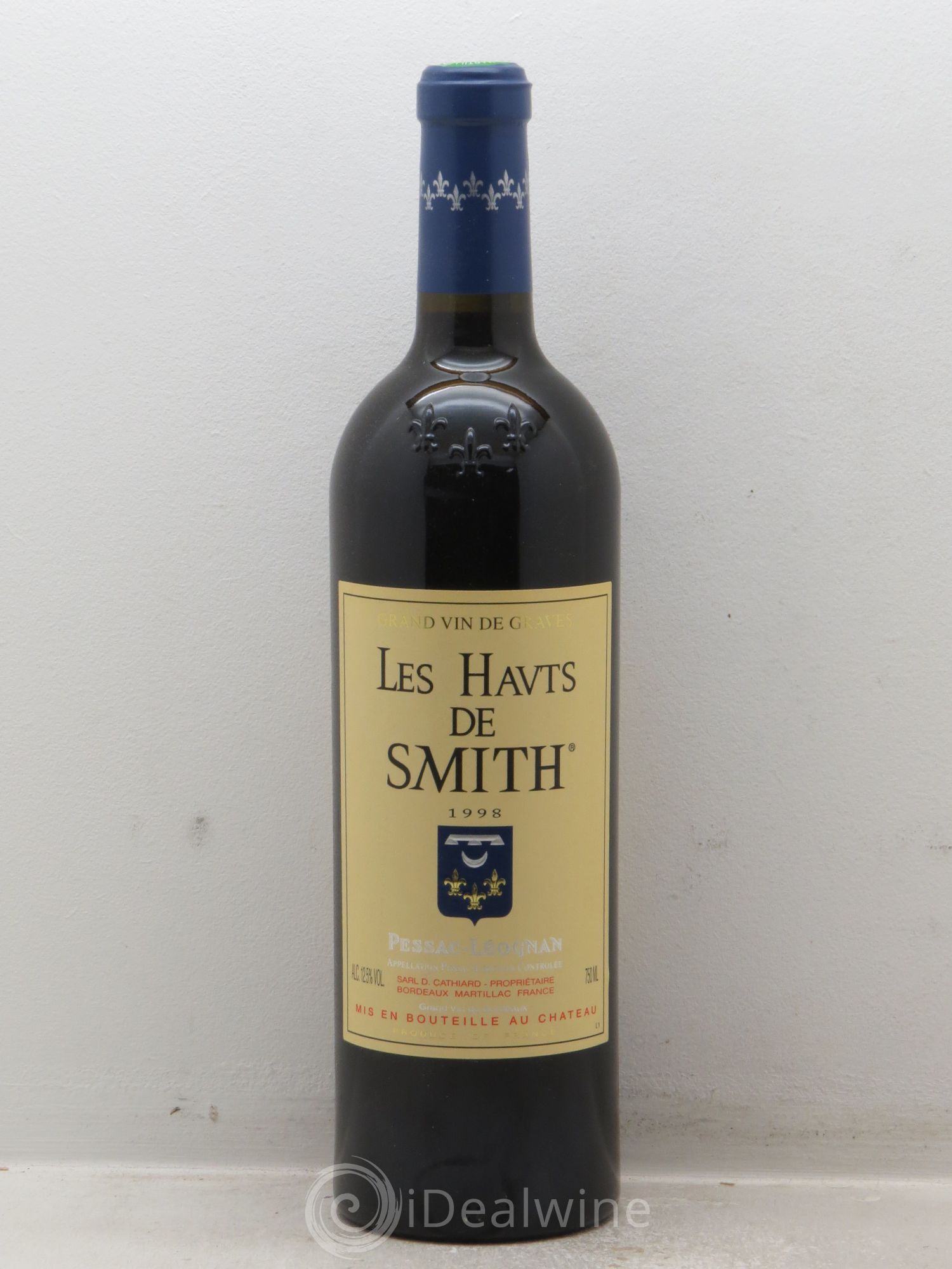 Pessac-Léognan les Hauts de Smith 1998 - Lot de 12 bouteilles - 0