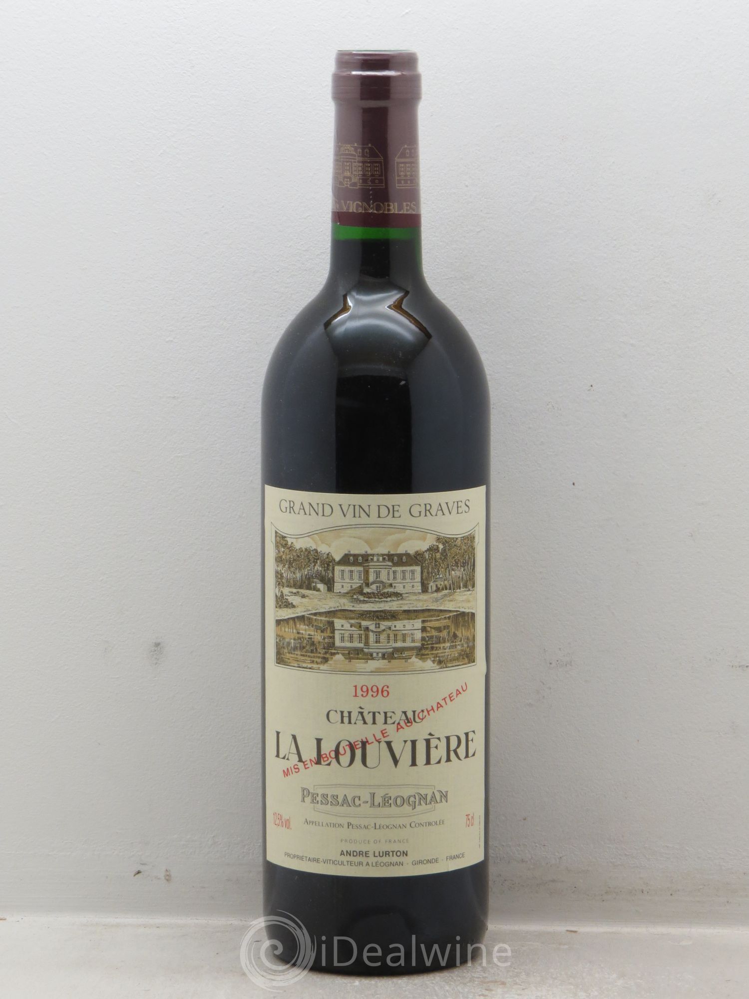Château la Louvière 1996 - Lot de 12 bouteilles - 0