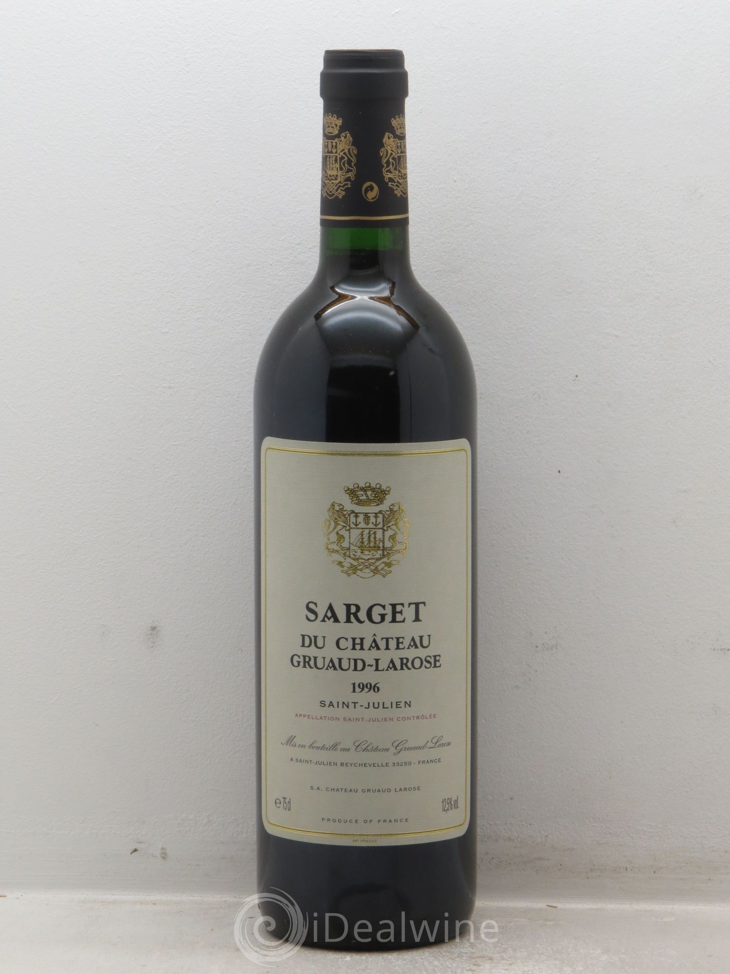 Sarget de Gruaud Larose Second Vin 1996 - Lot de 12 bouteilles - 0