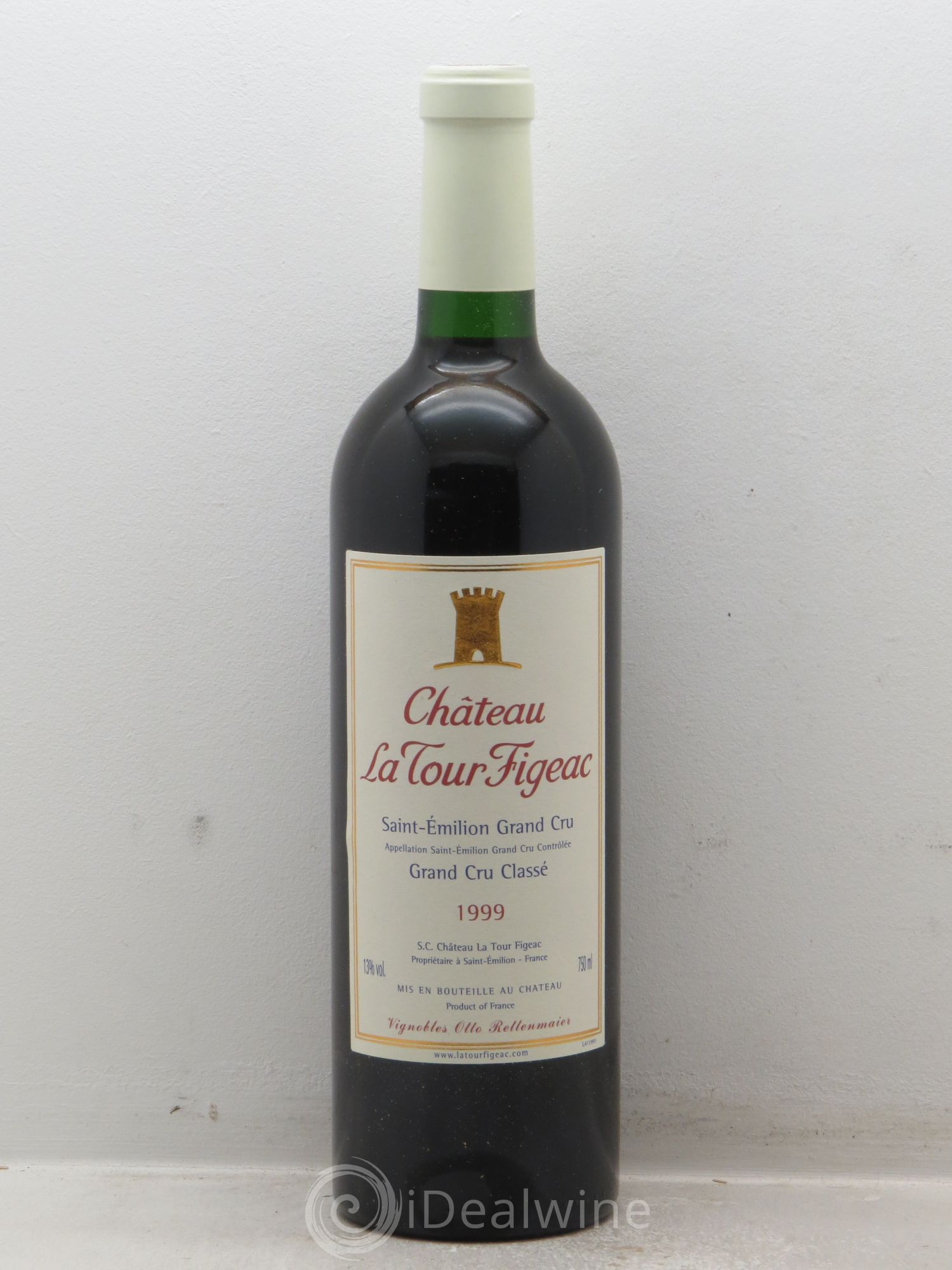 Château la Tour Figeac Grand Cru Classé 1999 - Lot de 12 bouteilles - 0